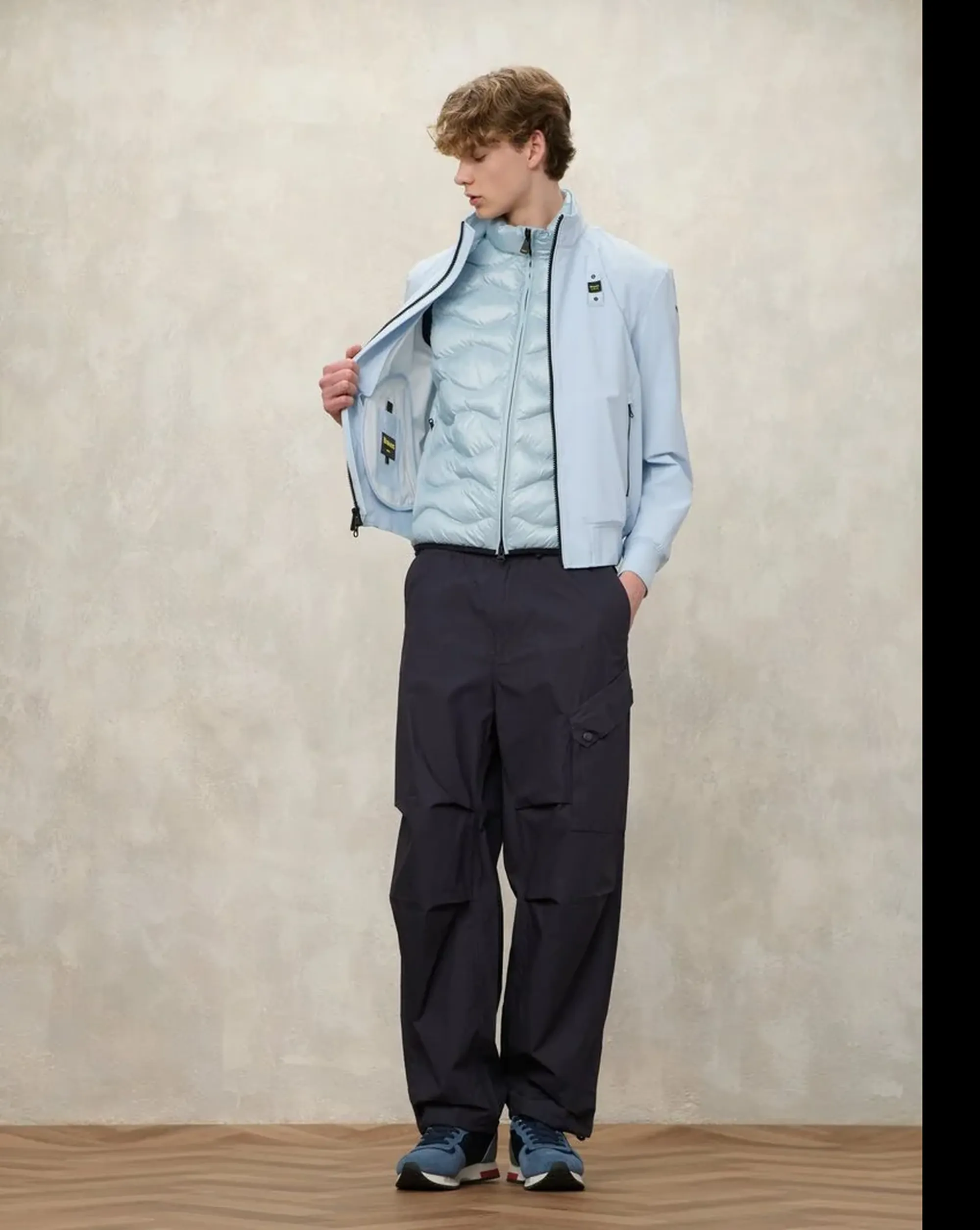 Blauer B'Anson Jacket' Sky Blue 26Sbluc11231 174484