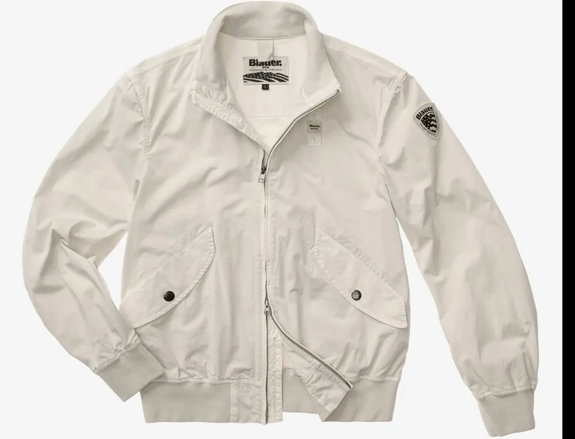 Blauer B'Badger Dyed Jacket' Light Gray 26Sbluc04139 178679