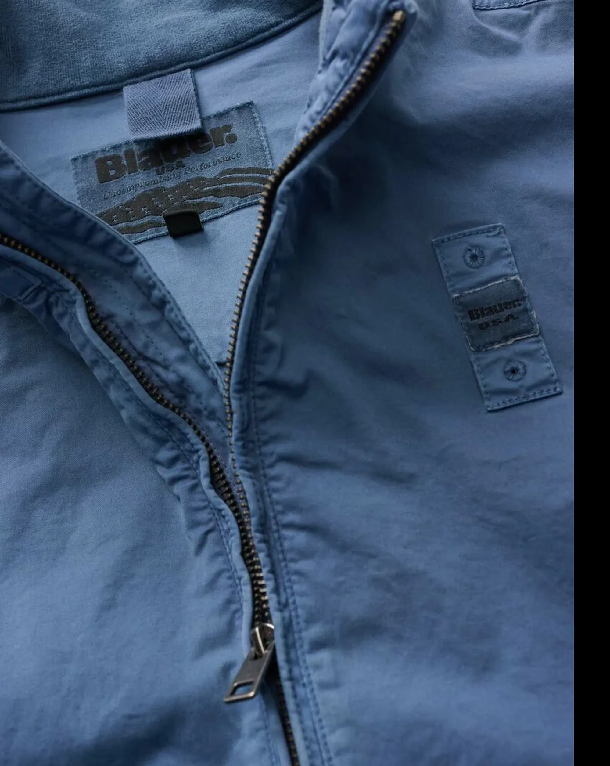 Blauer B'Badger Dyed Jacket' Indigo 26Sbluc04139 178687