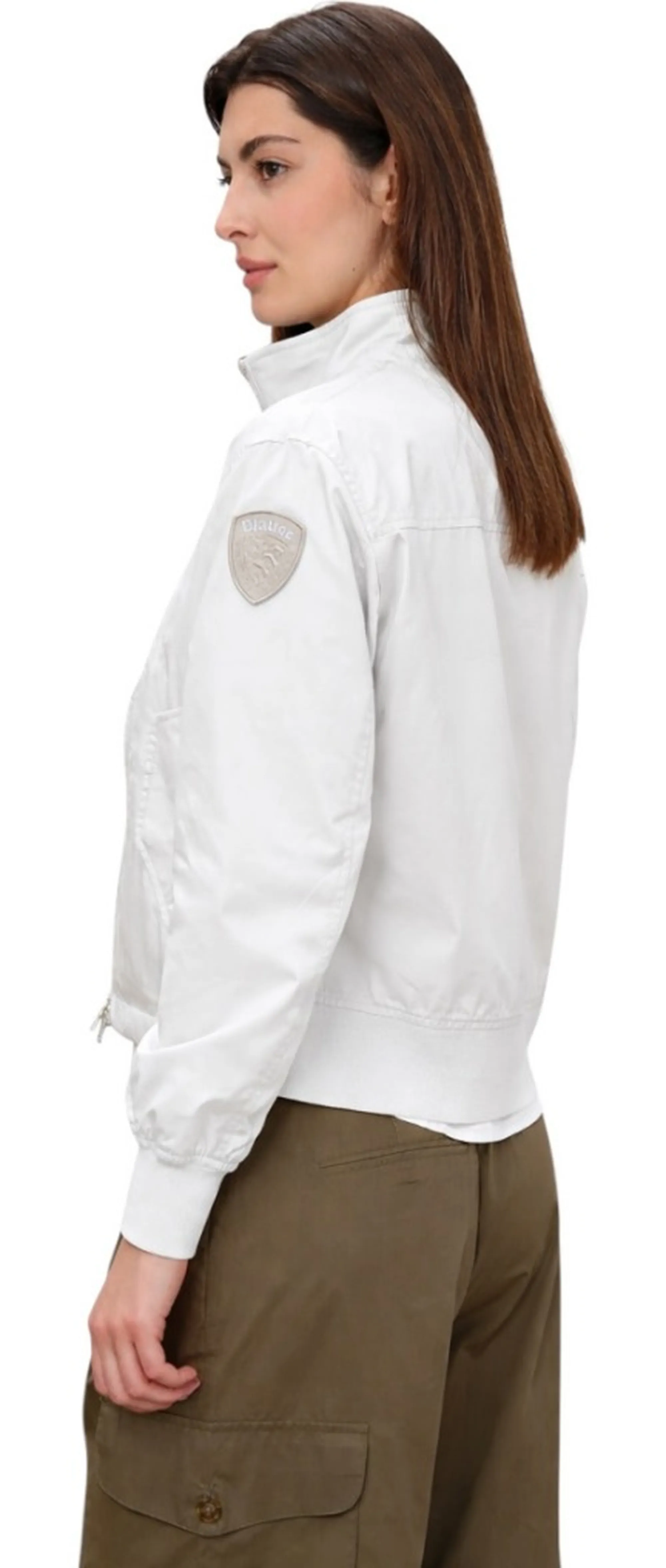 Blauer B'Carneyed Jacket' White 26Sbldc04460 172515