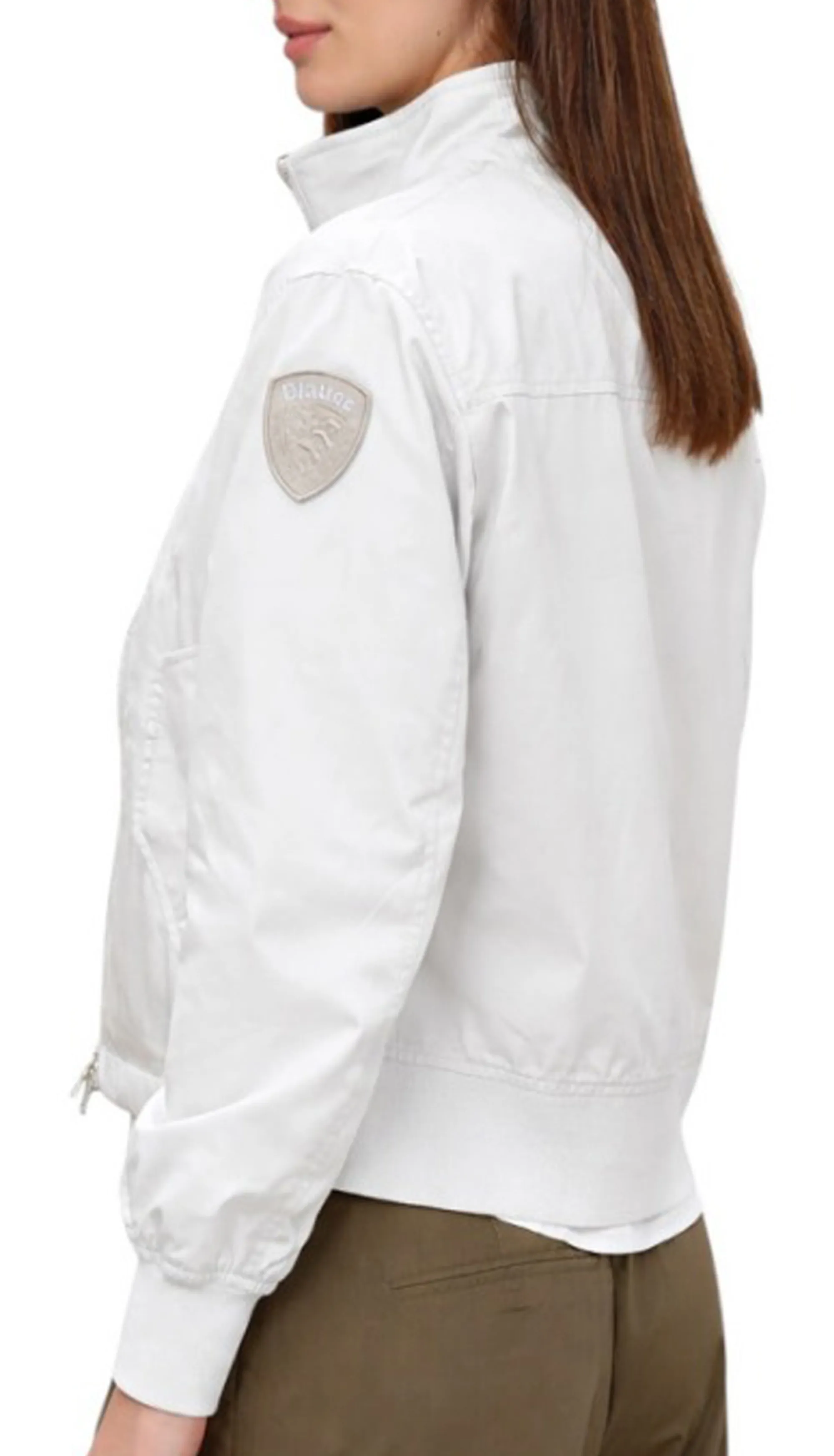 Blauer B'Carneyed Jacket' White 26Sbldc04460 176490