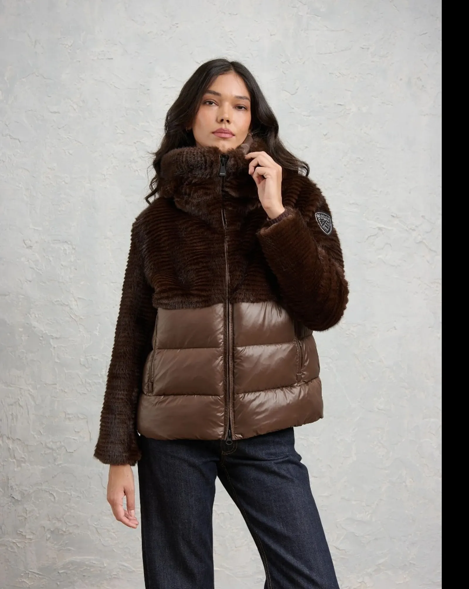 Blauer Giubbino Fanevil Marrone 26Wbldc02304 200292