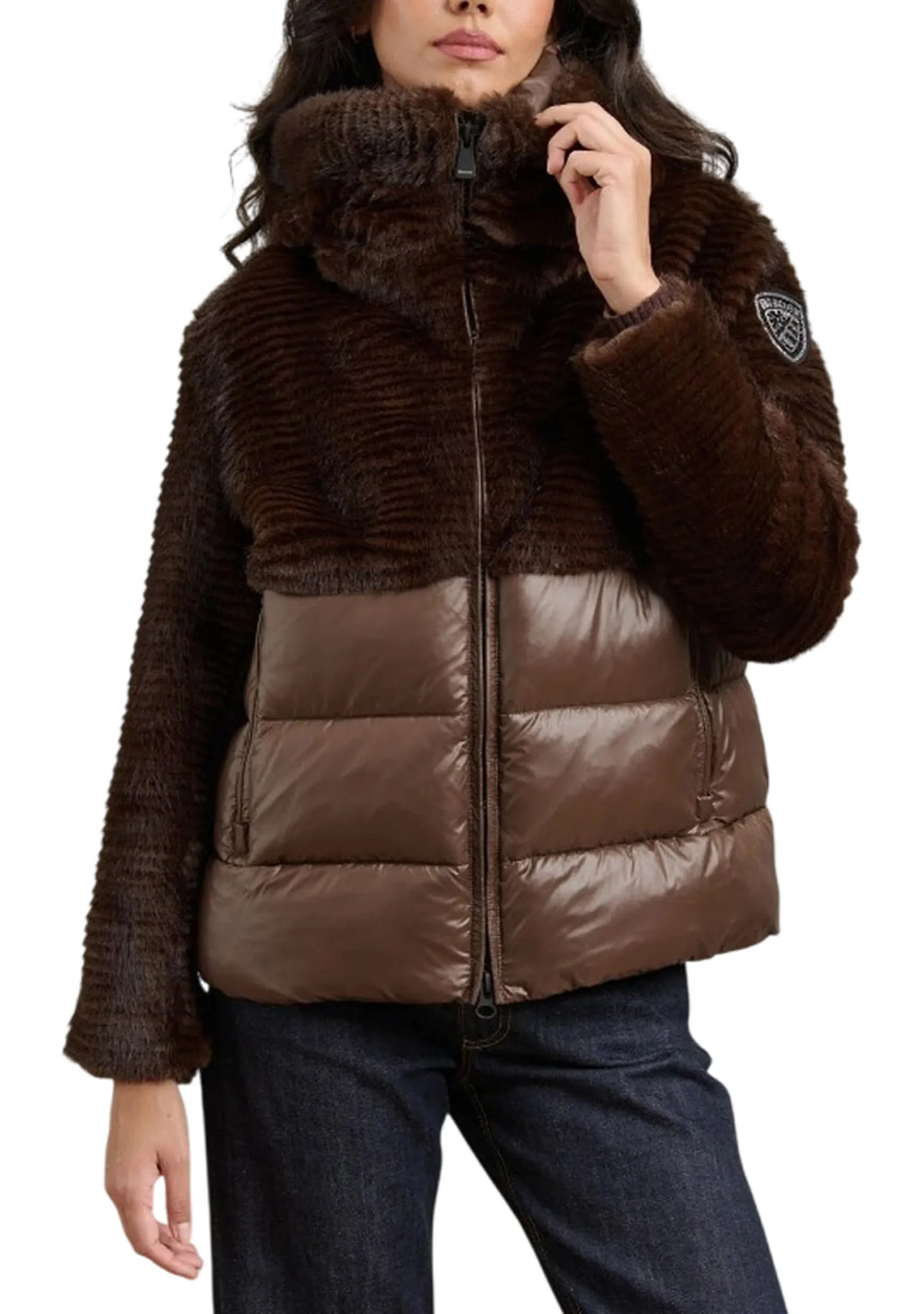 Blauer Giubbino Fanevil Marrone 26Wbldc02304 200556