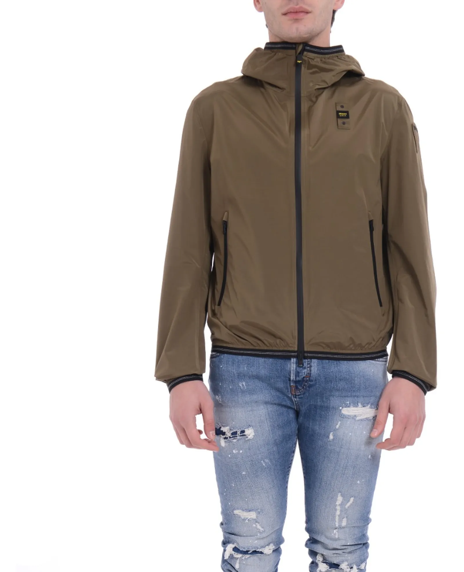 Blauer Giubbino Farrin Marrone 25Sbluc11541 146451