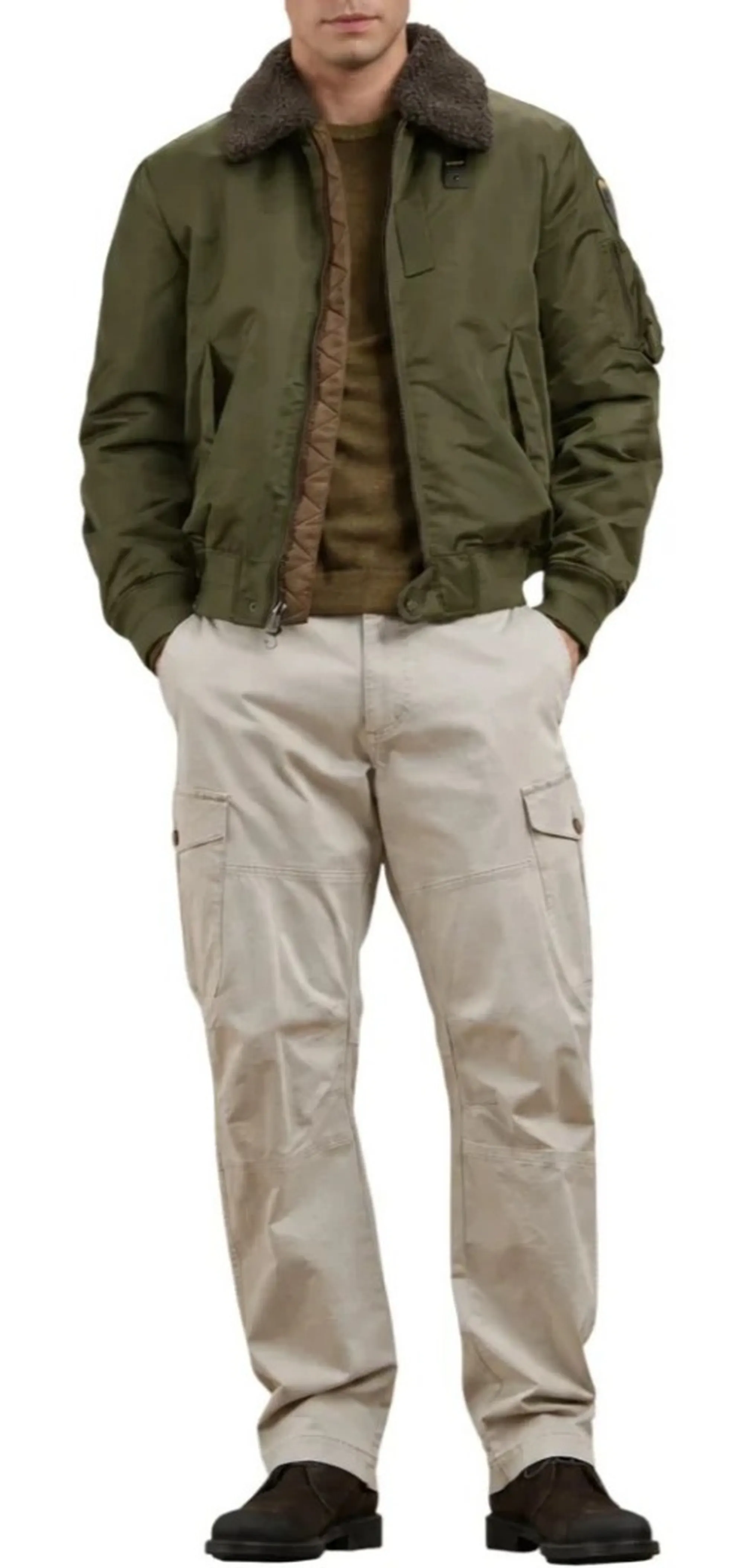Blauer Giubbino Marshall Militare 26Wbluc02241 200280