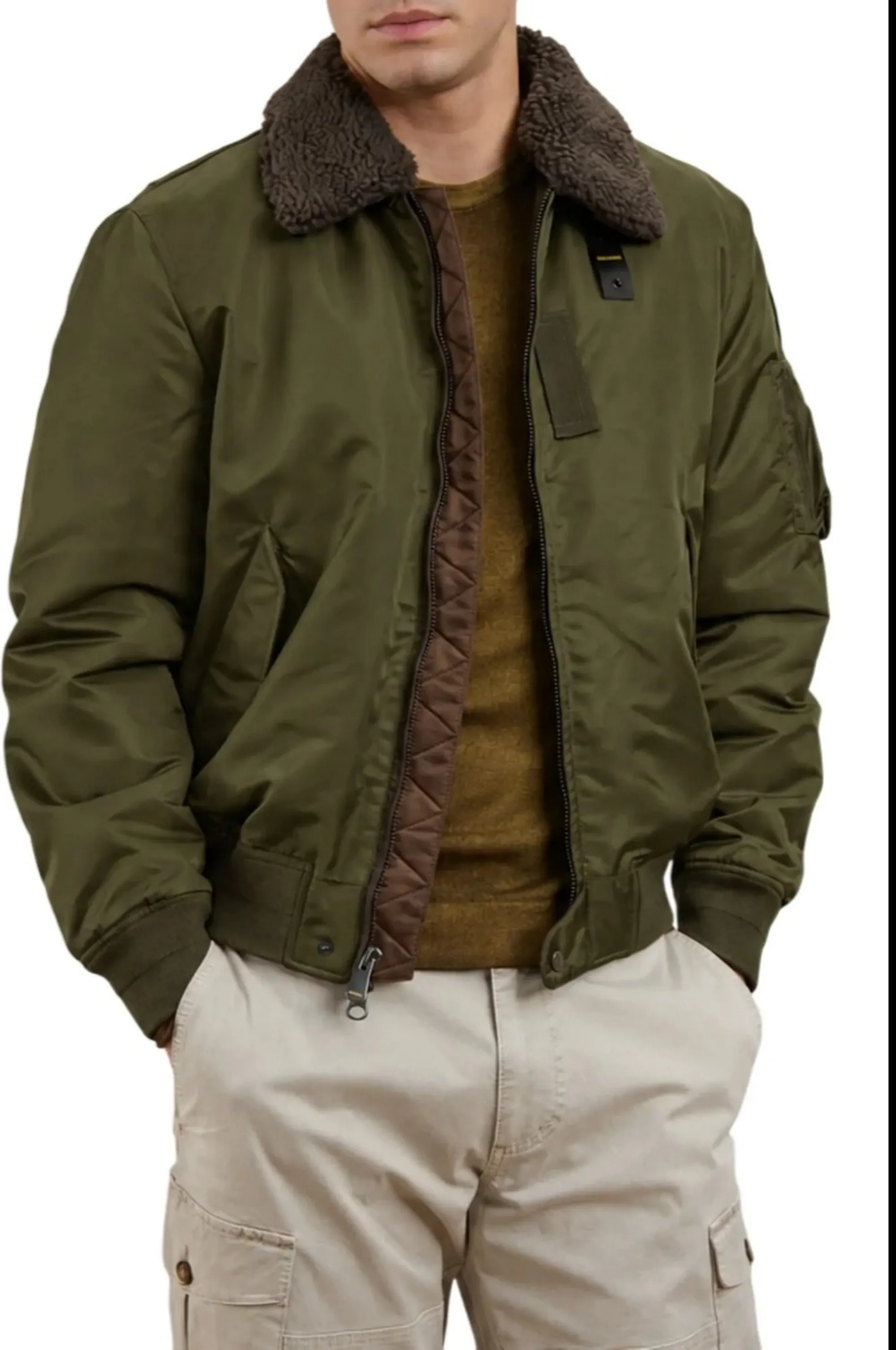 Blauer Giubbino Marshall Militare 26Wbluc02241 200282