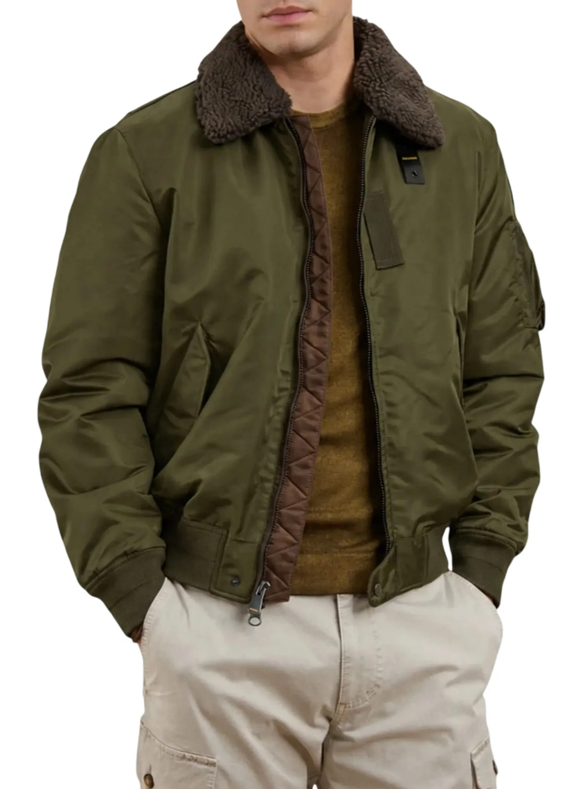 Blauer Giubbino Marshall Militare 26Wbluc02241 200380