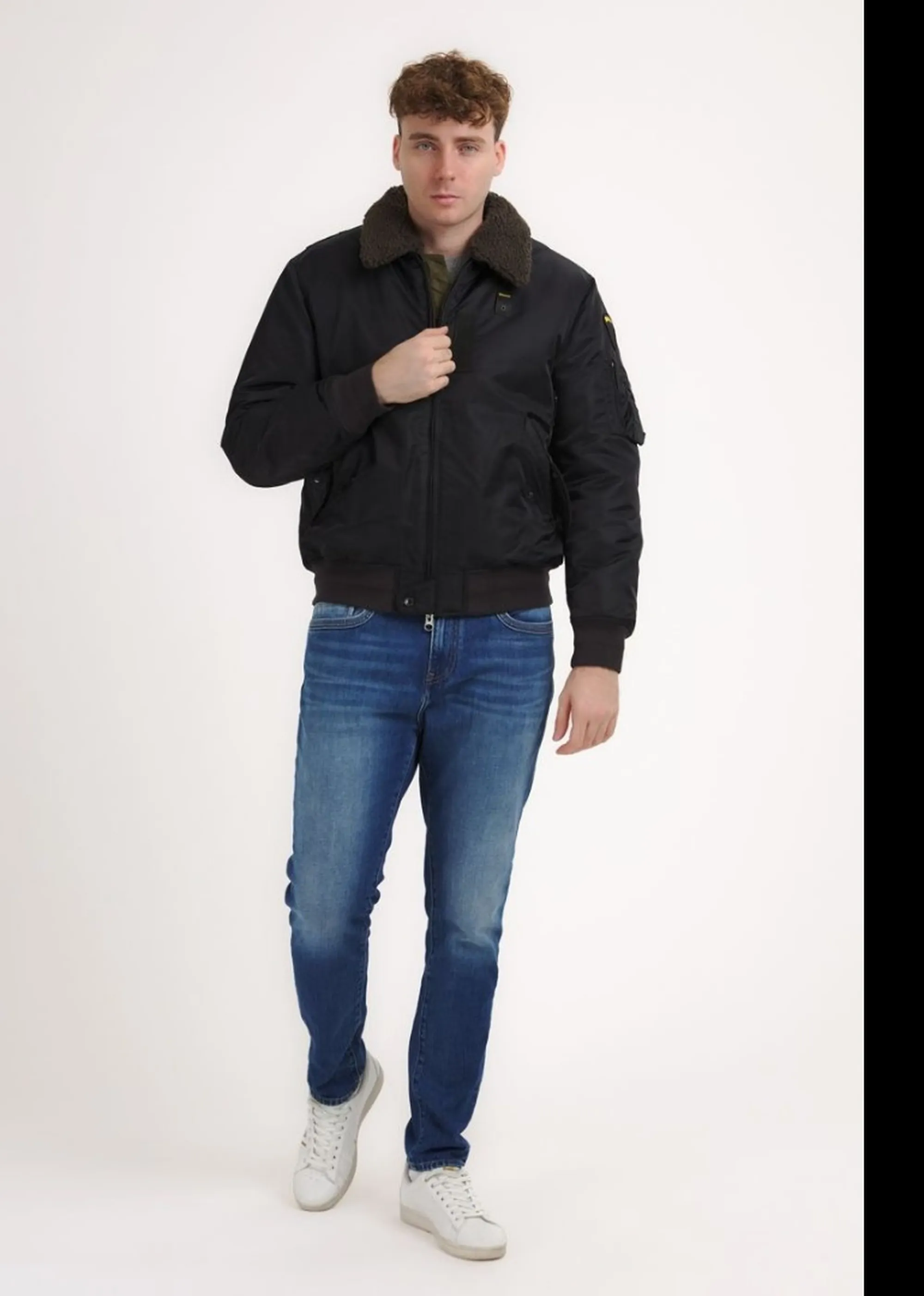 Blauer Giubbino Marshall Nero 26Wbluc02241 200286