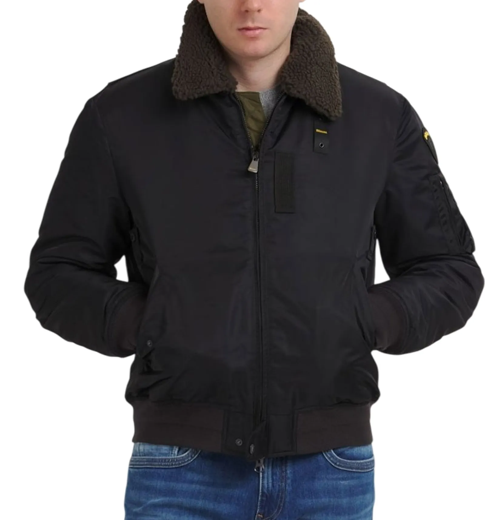 Blauer Giubbino Marshall Nero 26Wbluc02241 200375