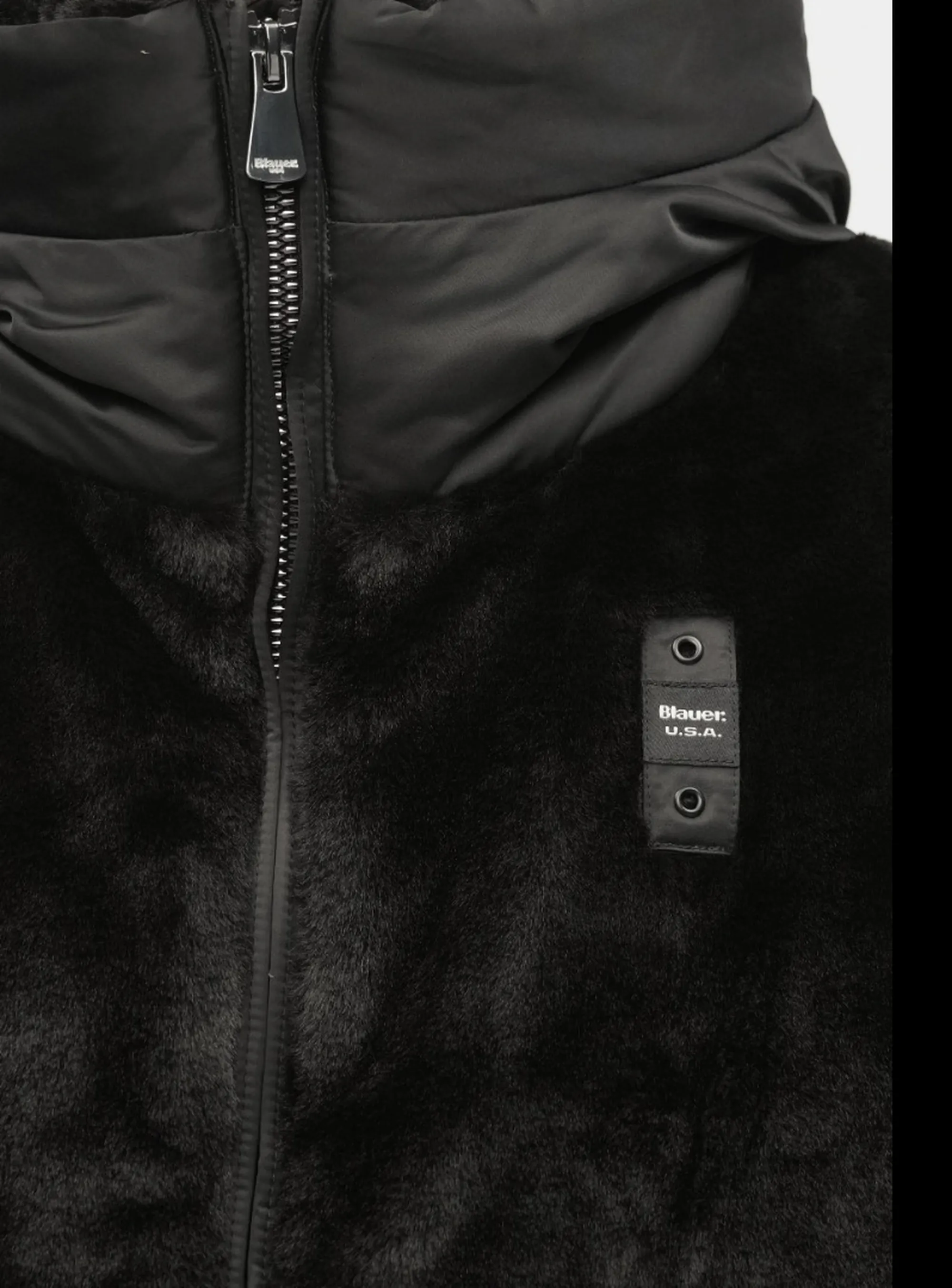 Blauer Giubbino Peaver Nero 25Wbldk01201 169189