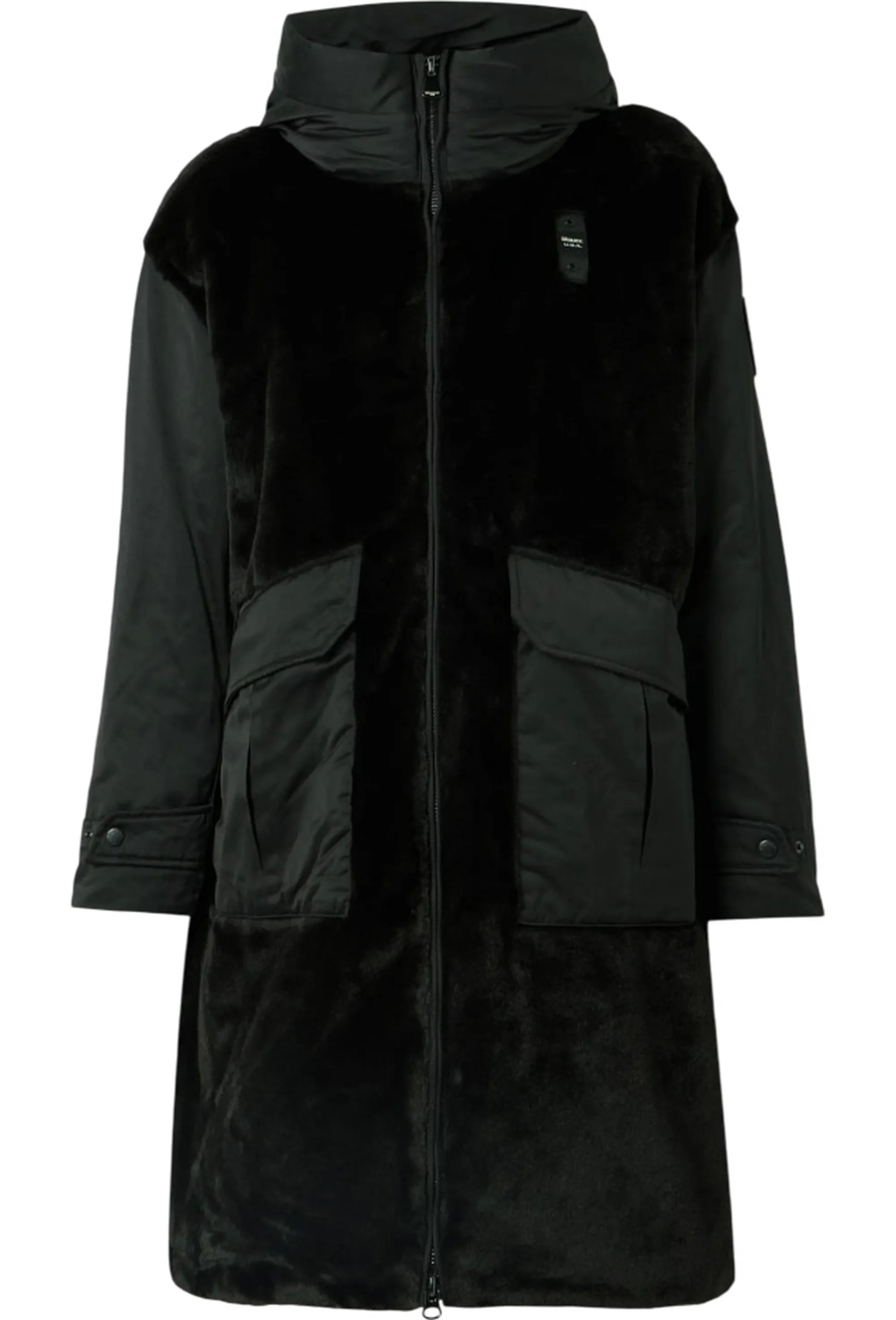 Blauer Giubbino Peaver Nero 25Wbldk01201 169209