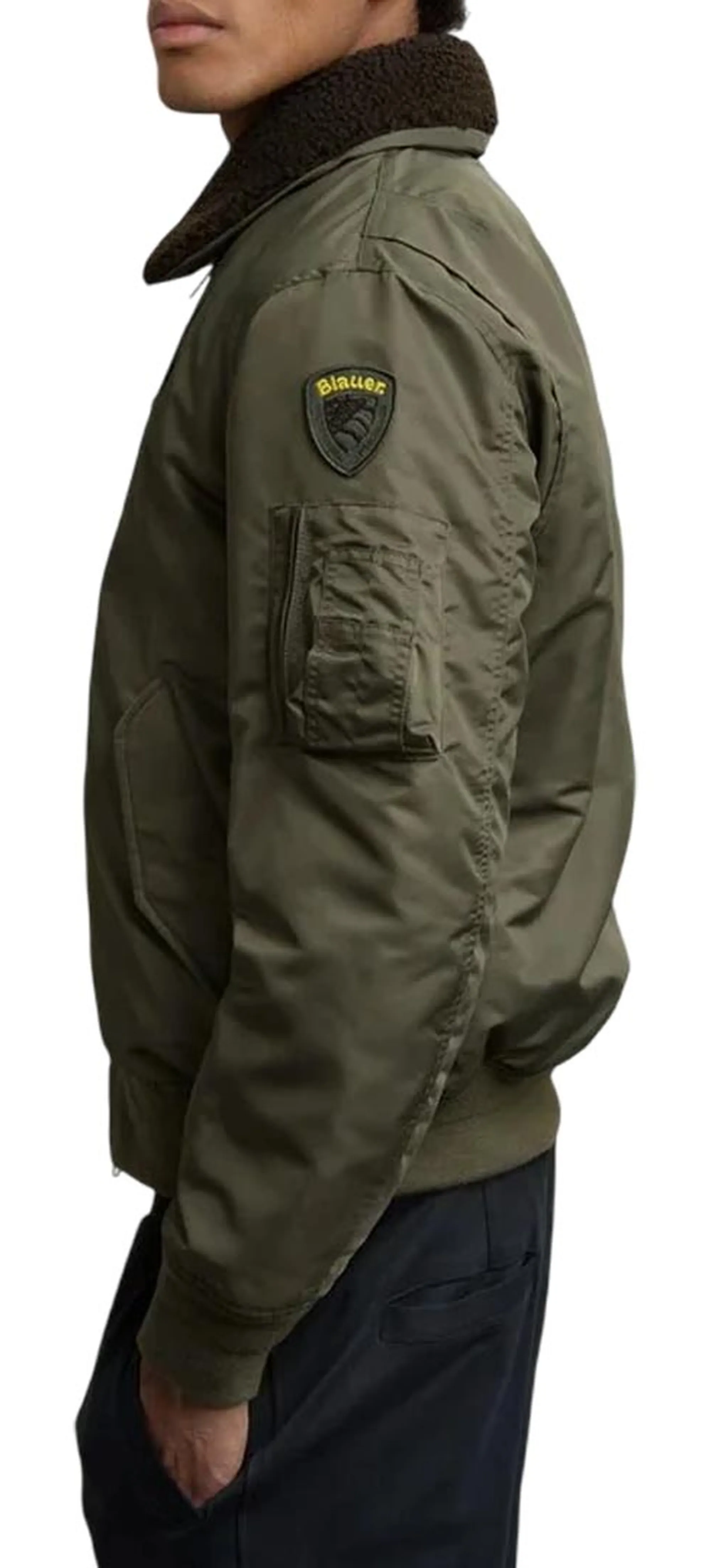 Blauer B'Marshall Police Jacket' Military 25Wbluc02029 168081