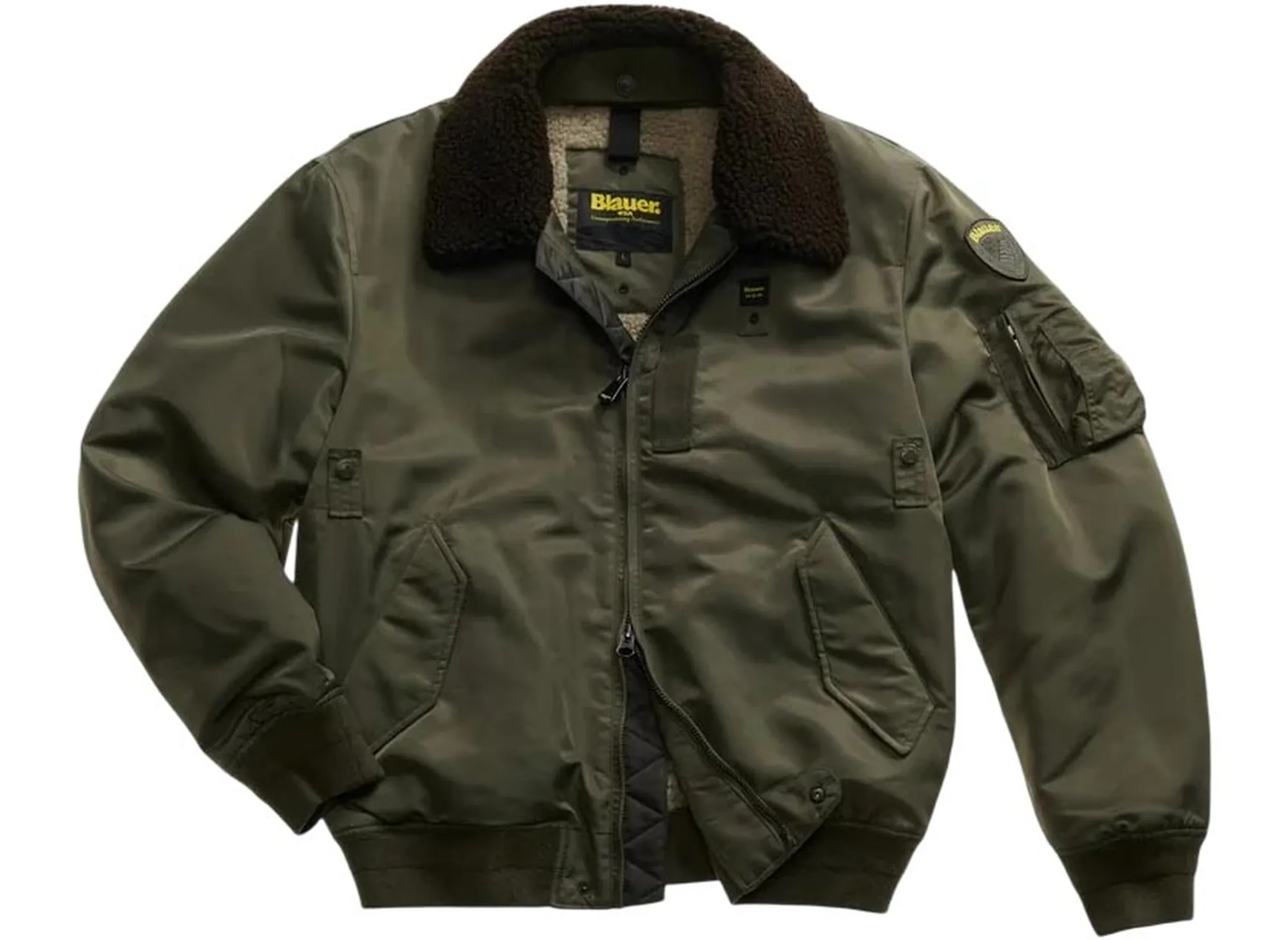Blauer B'Marshall Police Jacket' Military 25Wbluc02029 168082