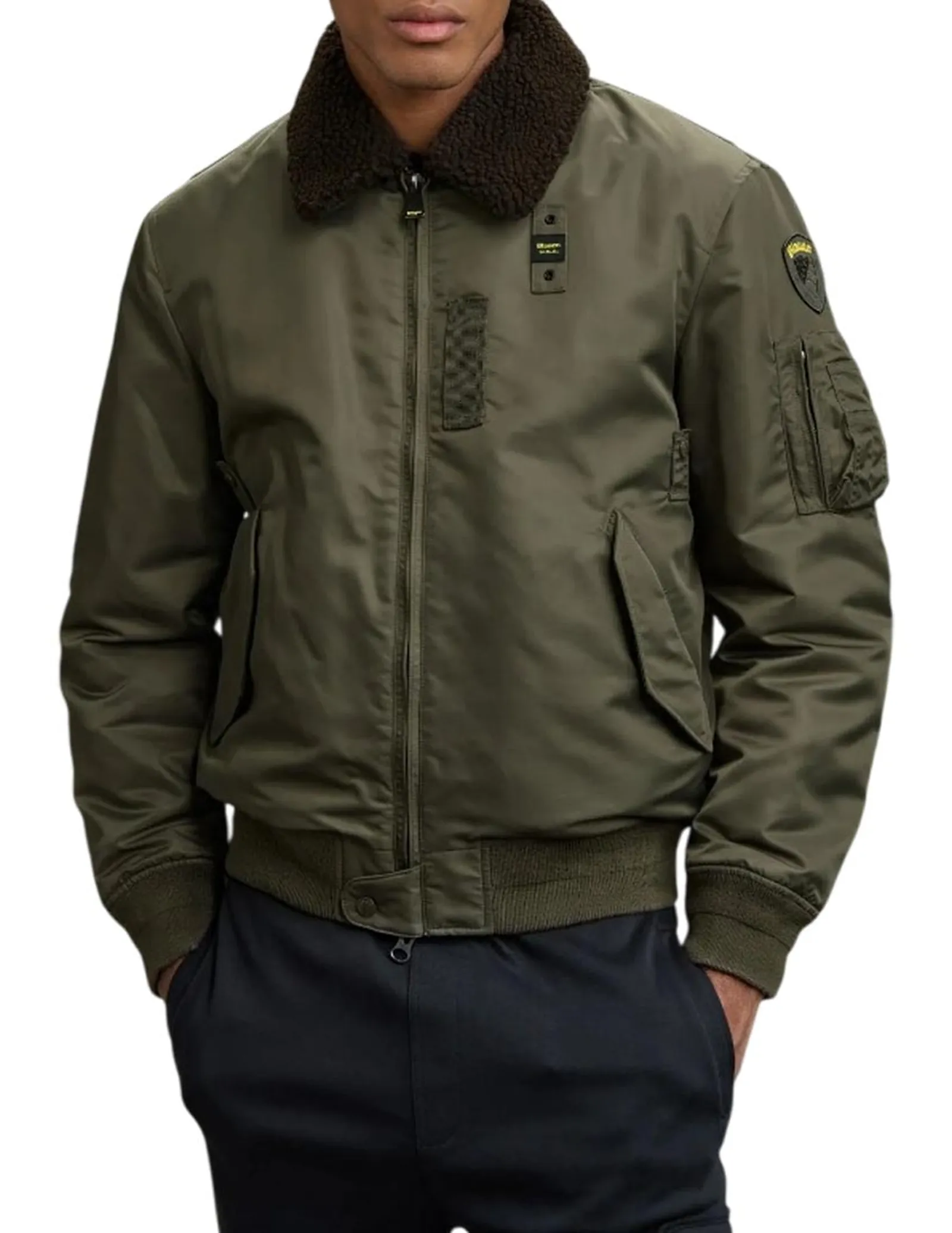 Blauer Giubbino Poliziotto Marshall Militare 25Wbluc02029 168083