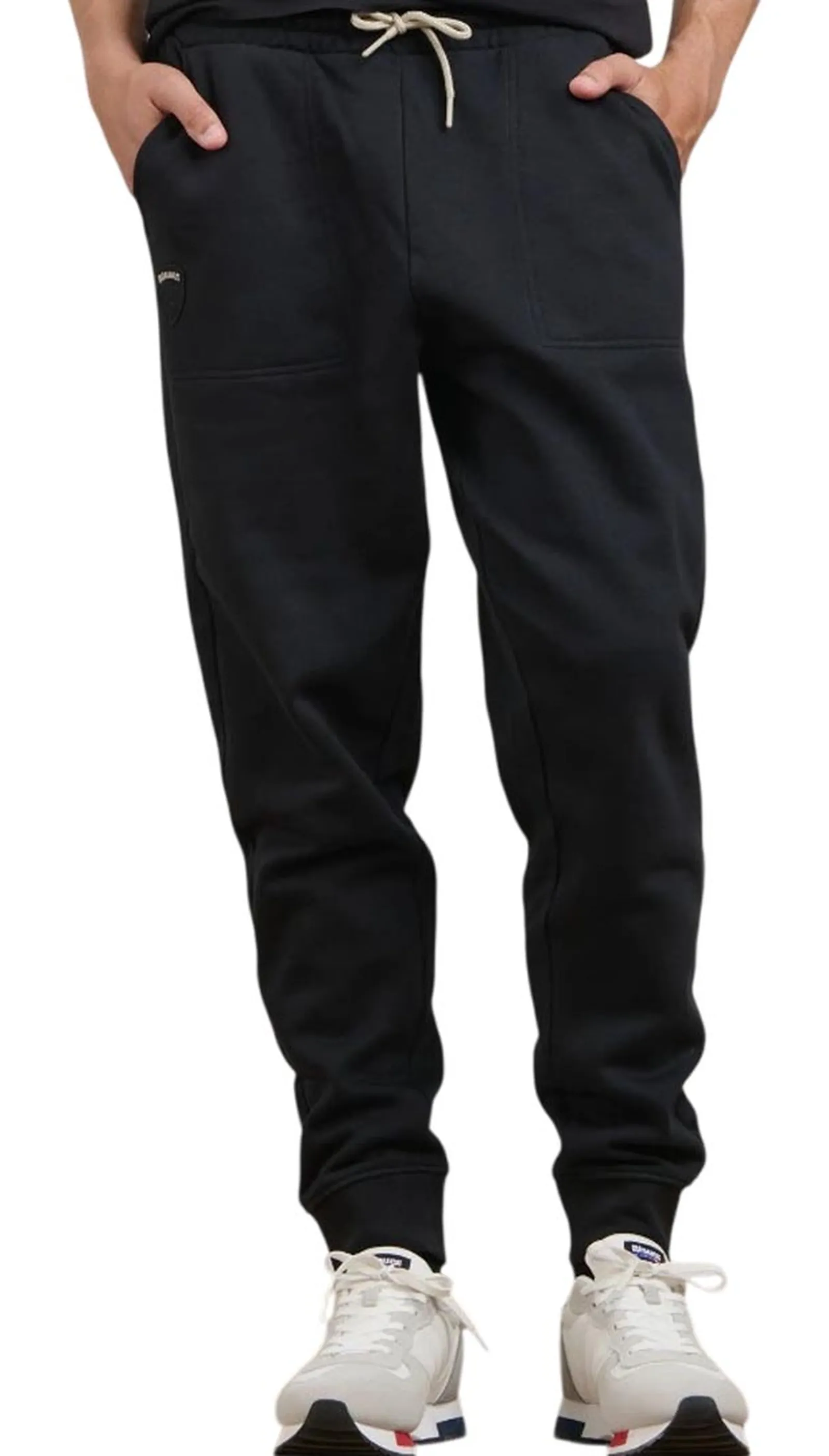 Blauer Pantalone In Felpa Walk Nero 26Wblup01319 200927