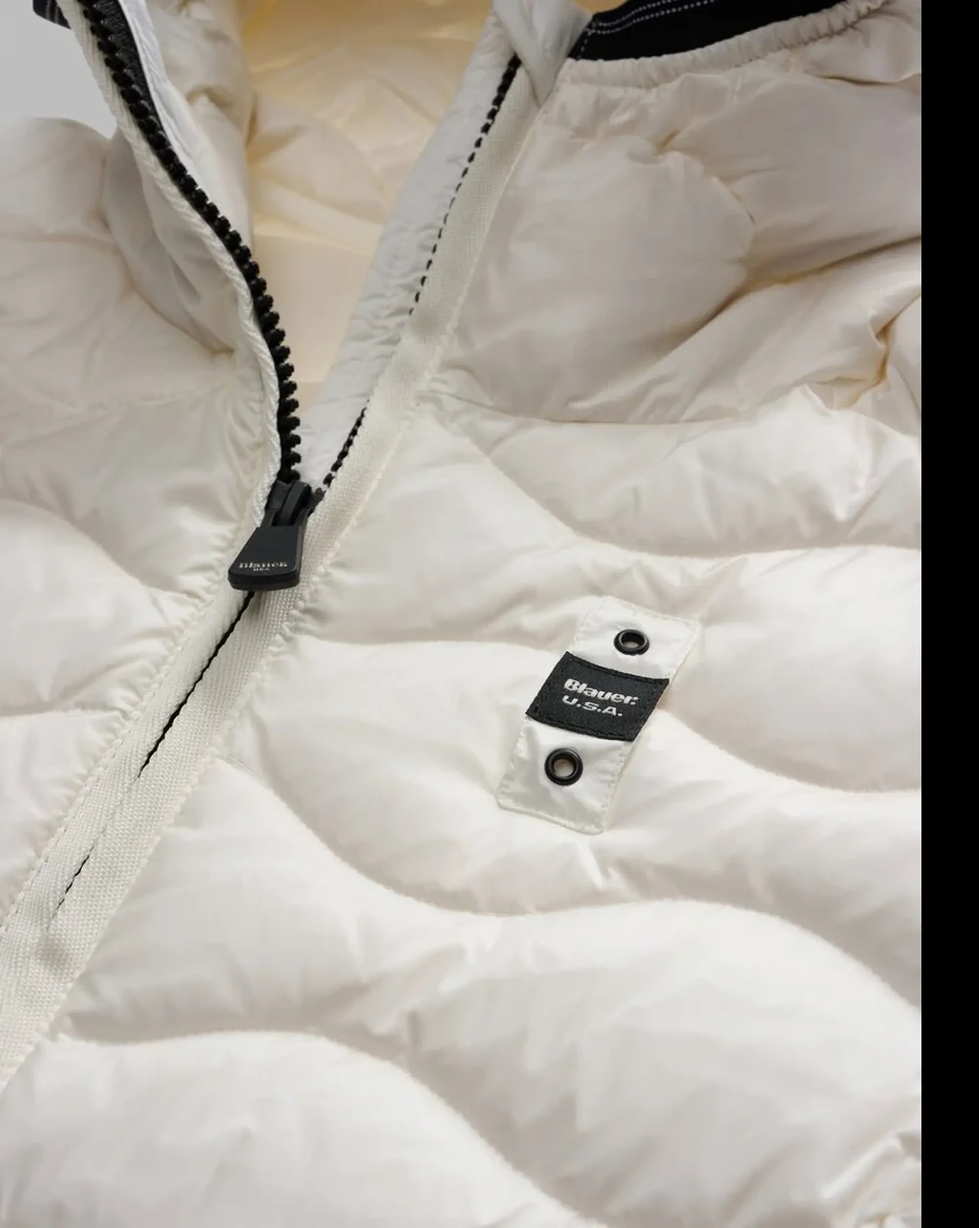 Blauer Piumino Ad Onde Camelia Bianco 25Wbldc03095 166379