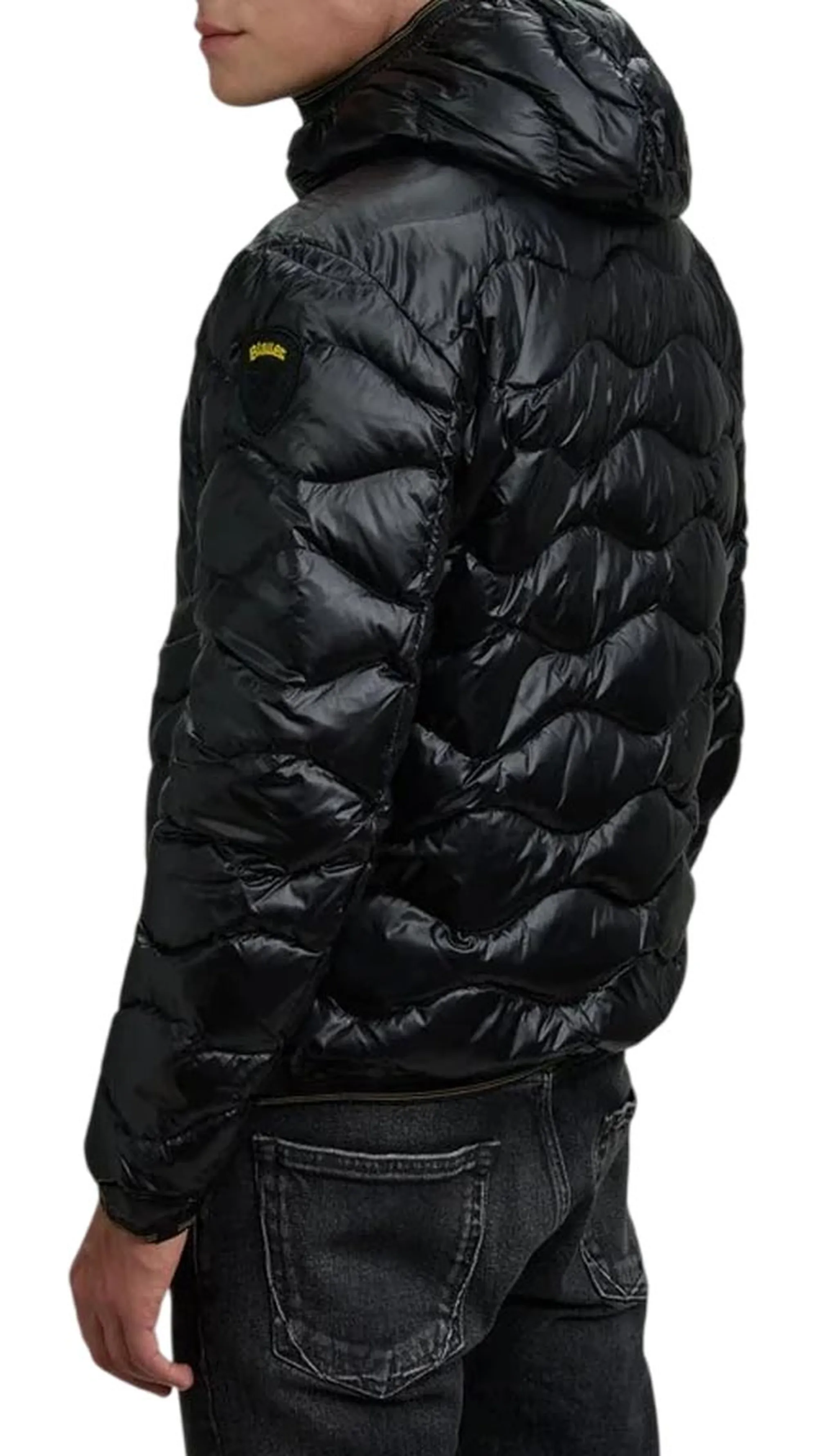 Blauer Piumino Ad Onde Wave Nero 25Wbluc03074 168080