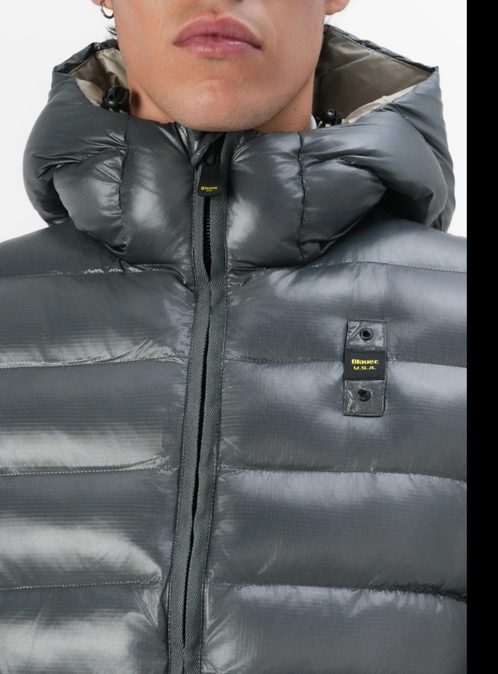 Blauer B'Adams Down Jacket' Grey 25Wbluc02079 166413