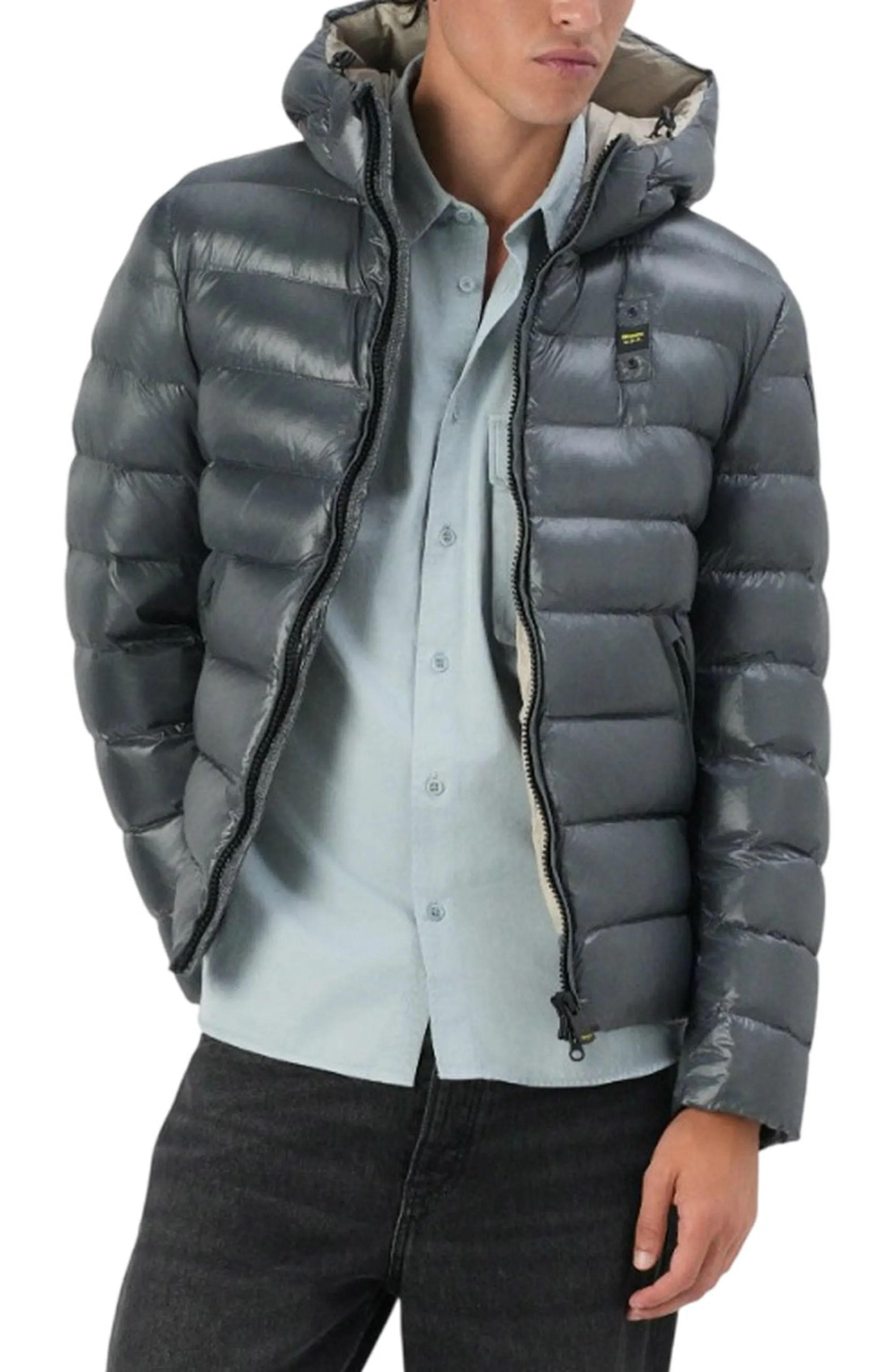 Blauer B'Adams Down Jacket' Grey 25Wbluc02079 166459