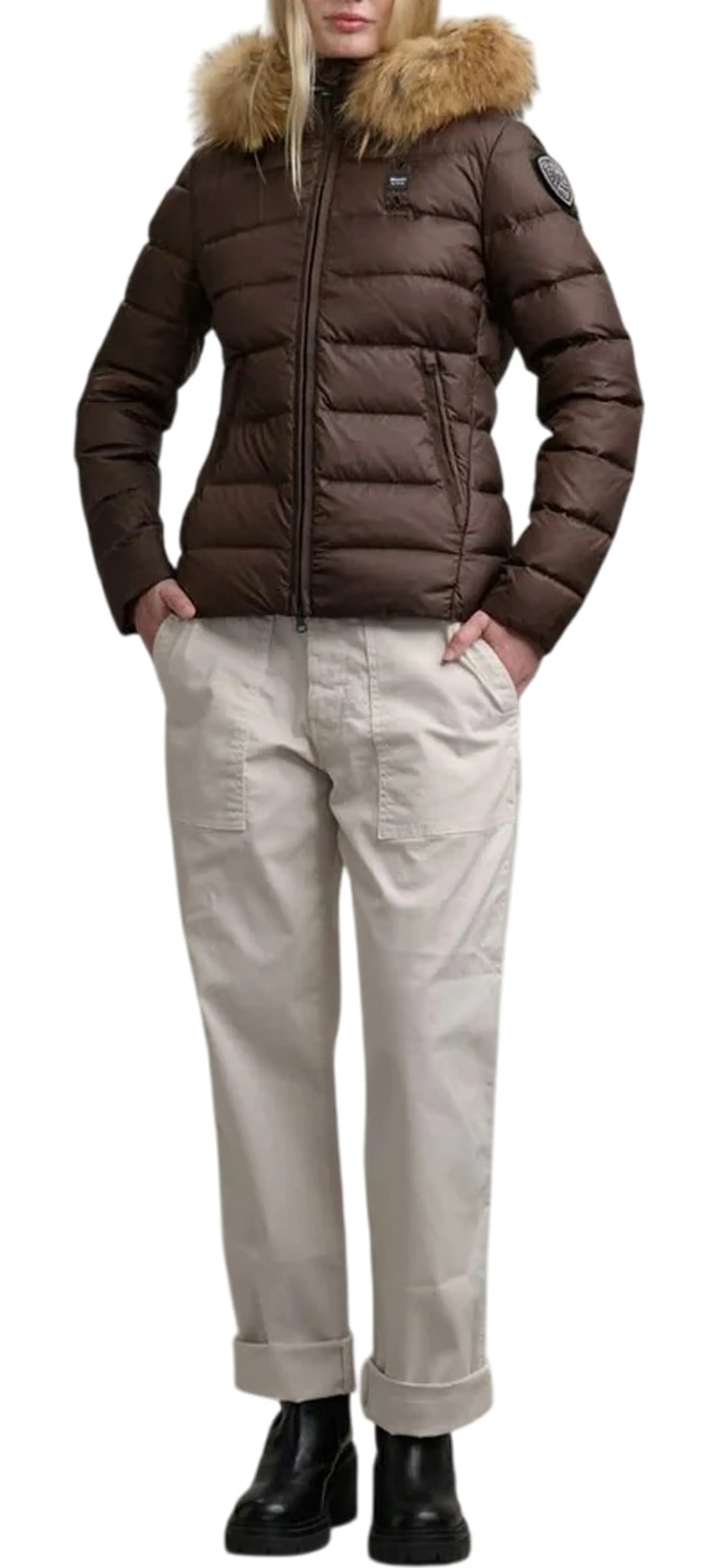 Blauer Piumino Arcadia Marrone 25Wbldc03099 167553