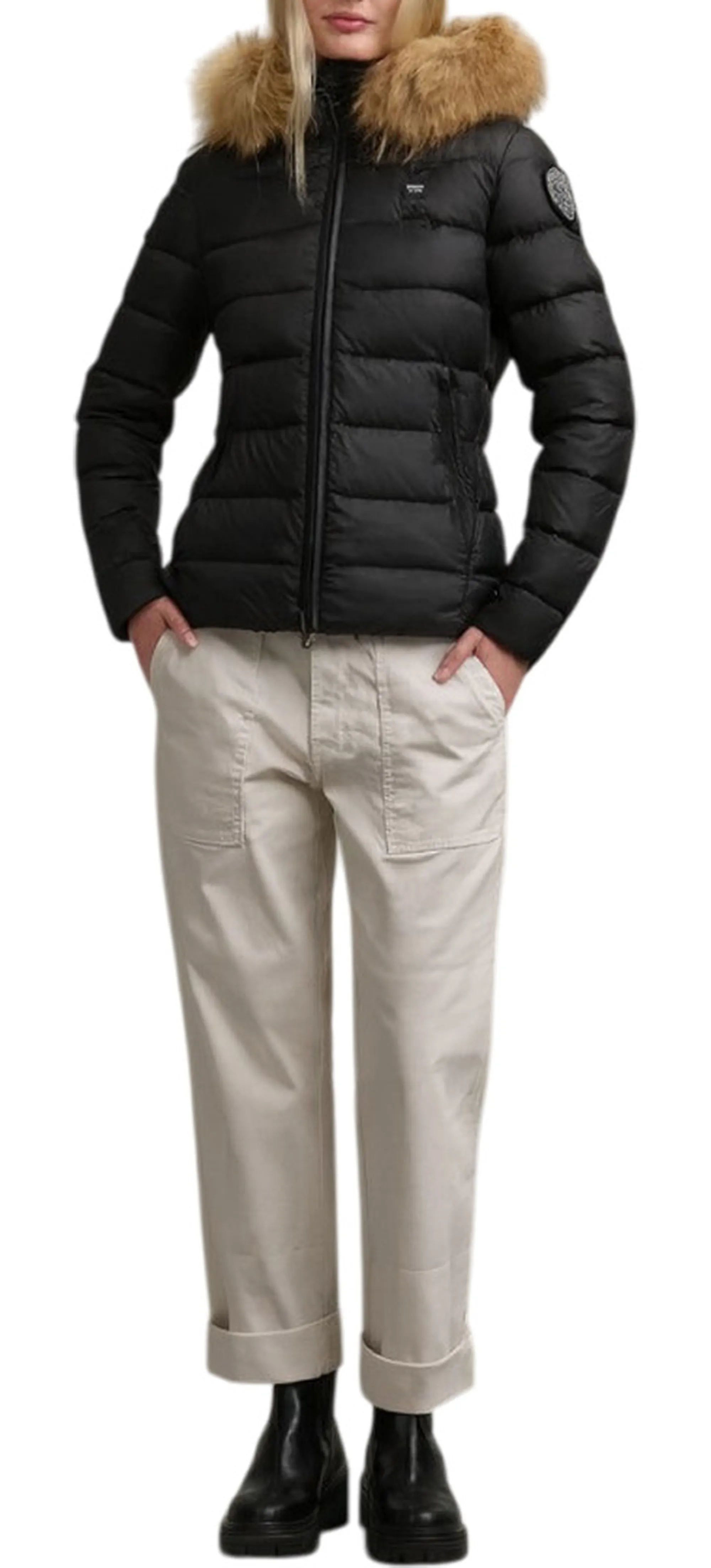 Blauer Piumino Arcadia Nero 25Wbldc03099 167557