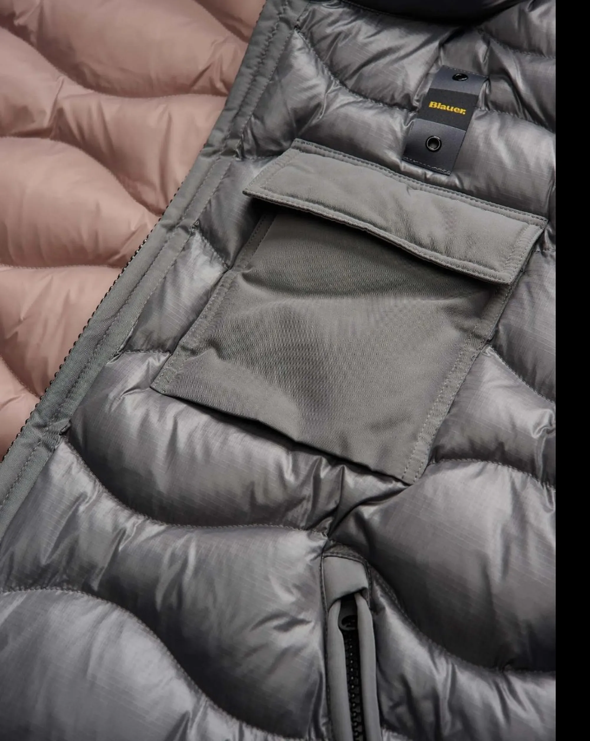 Blauer B'Bryant Down Jacket' Grey 26Wbluc02053 199734