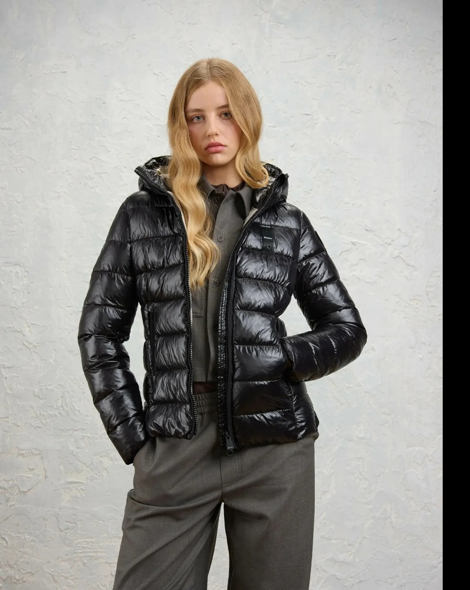 Blauer Piumino Caroll Nero 26Wbldc02070 199562
