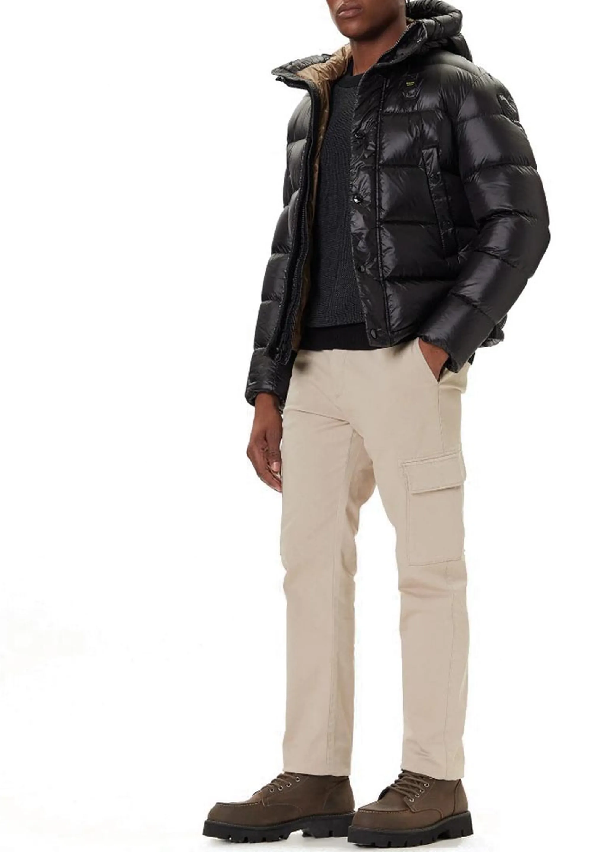 Blauer Piumino Clipper Nero 25Wbluc03149 167355