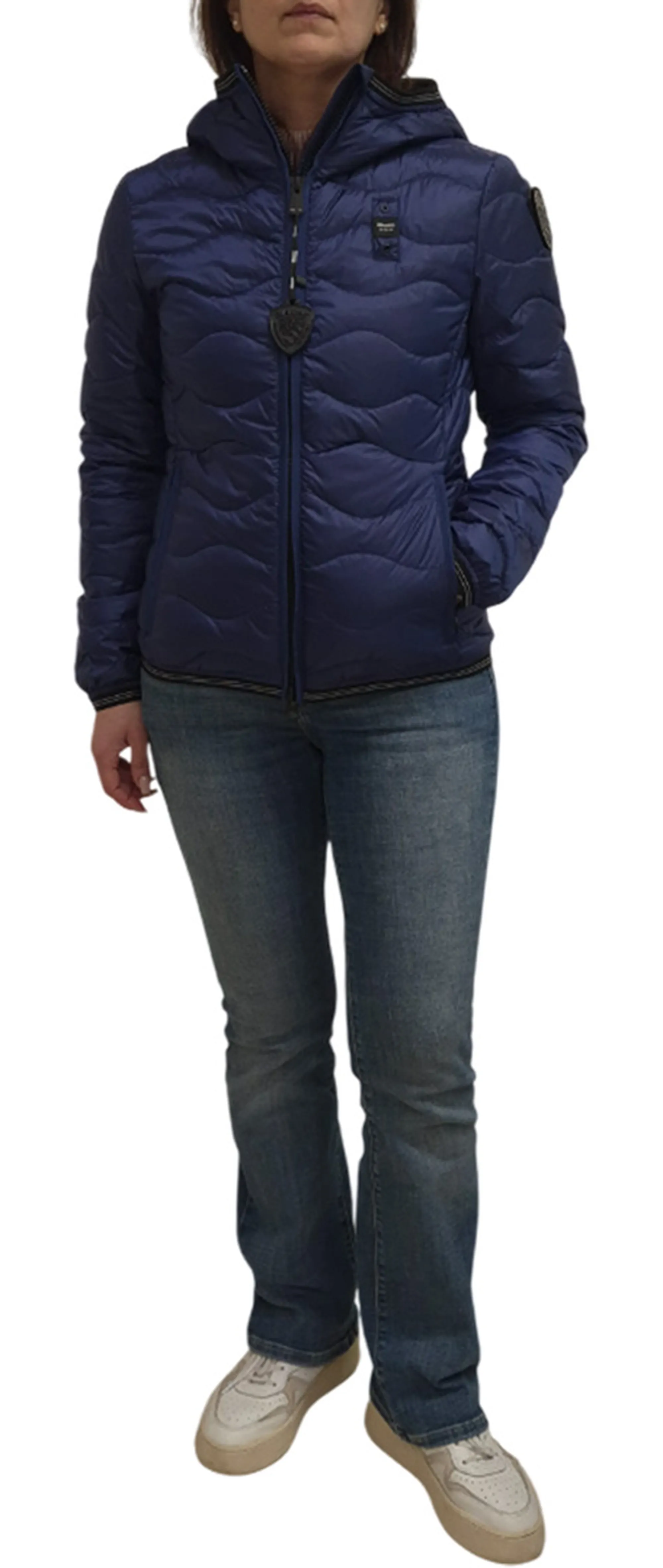 Blauer B'Camelia Down Jacket With Hood' Blu 26Sbldc03169 178859