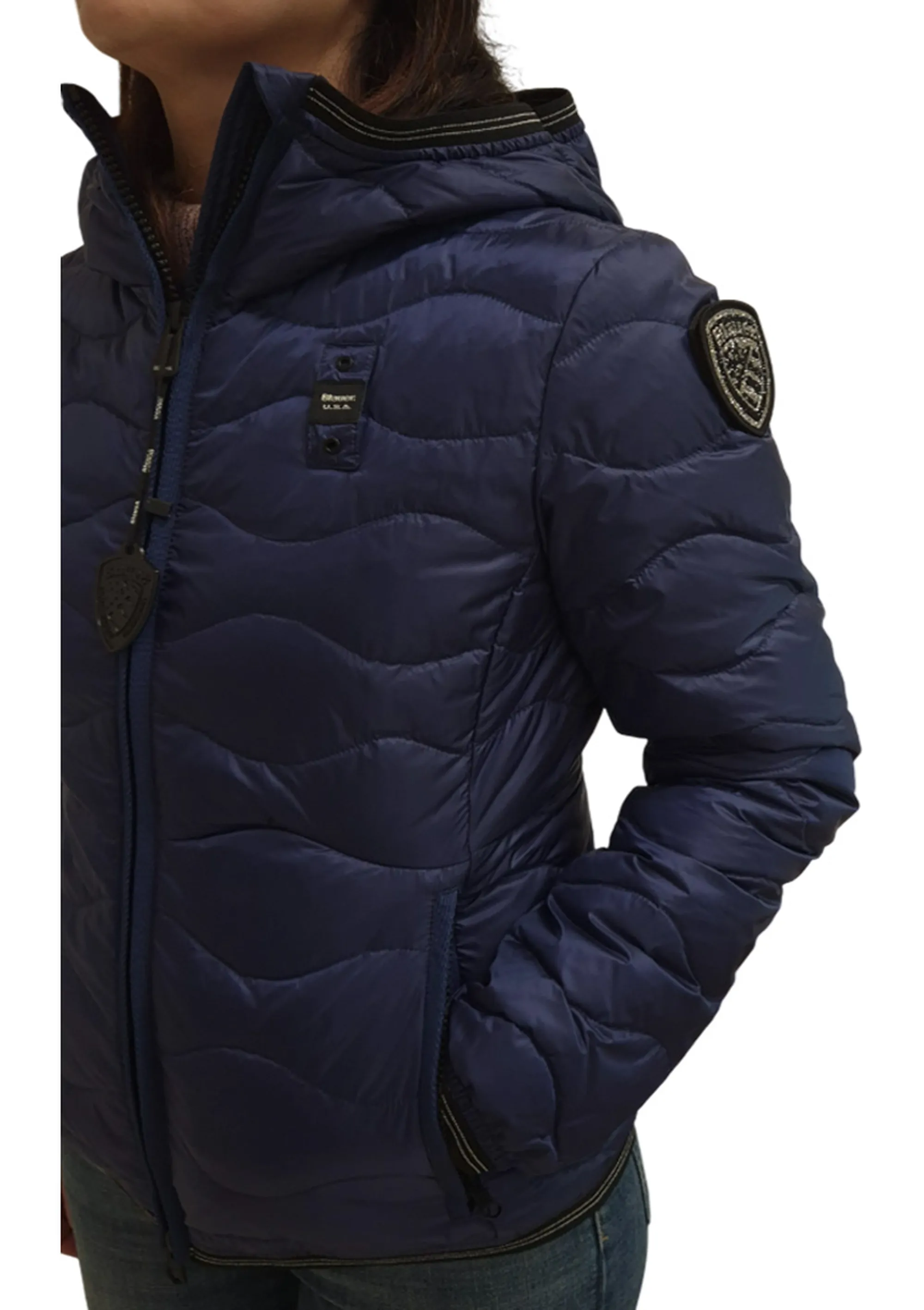 Blauer B'Camelia Down Jacket With Hood' Blu 26Sbldc03169 178860