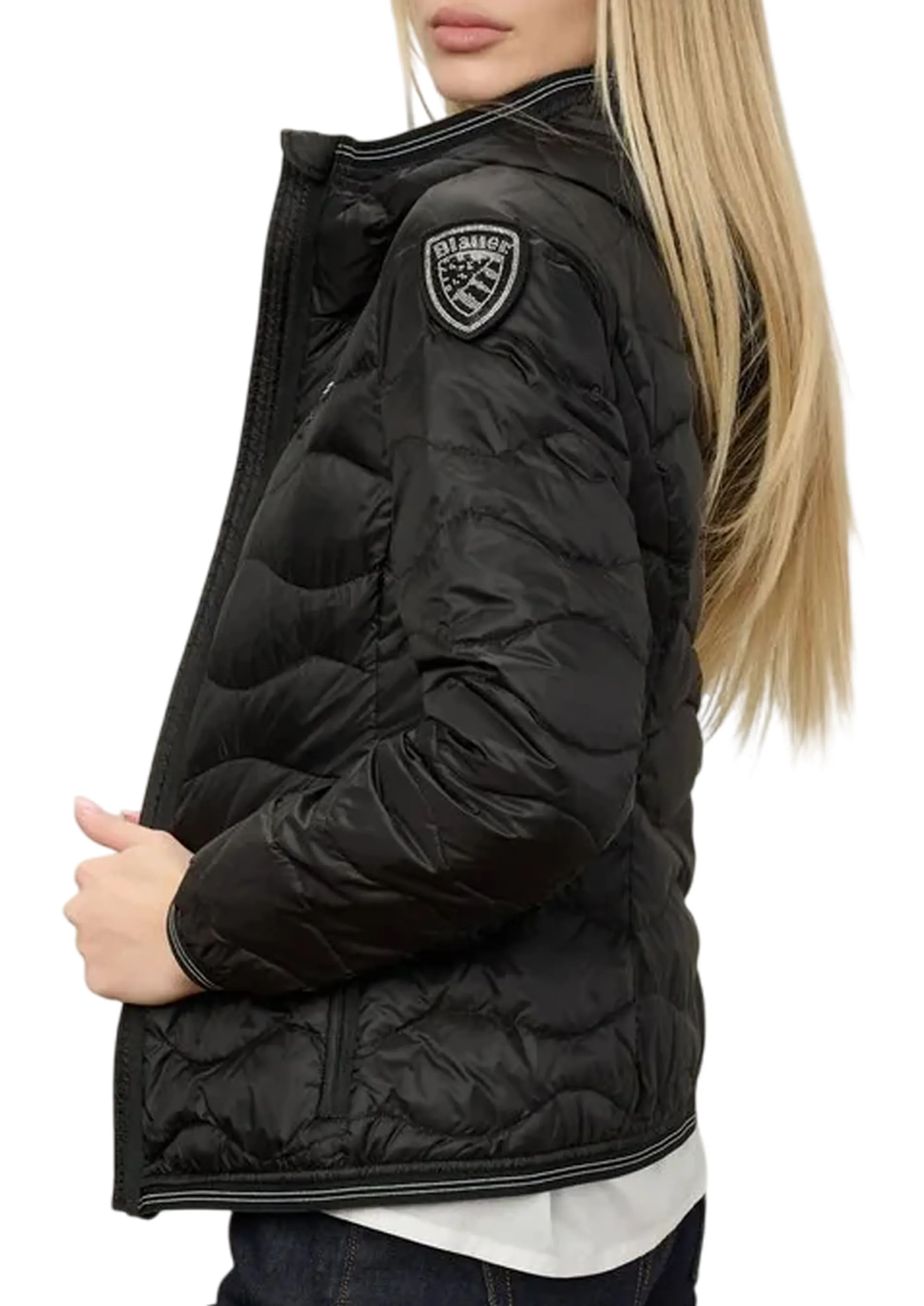 Blauer B'Camelia Down Jacket With Hood' Black 26Sbldc03169 176499
