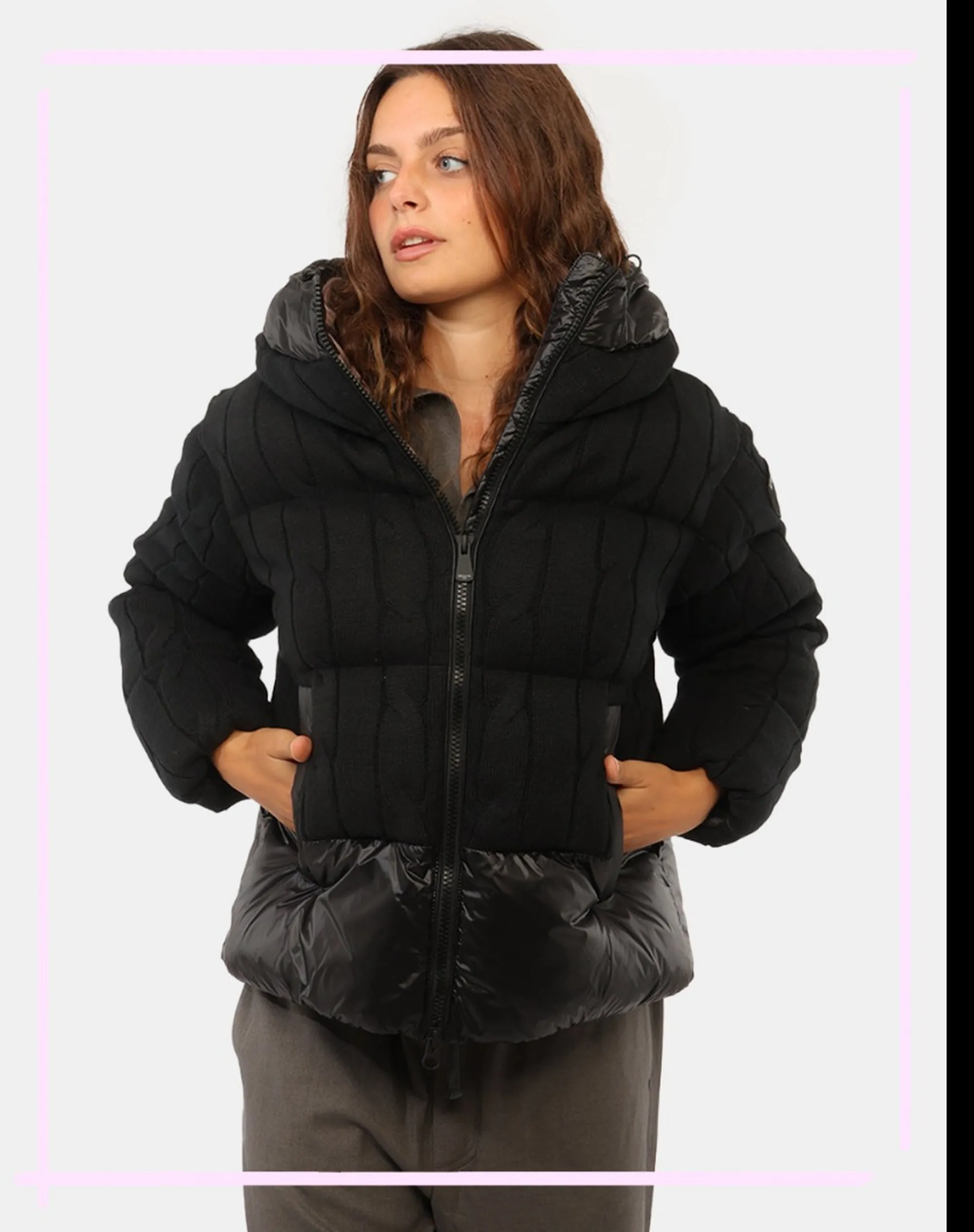 Blauer Piumino Deroma Nero 26Wbldc02003 200060