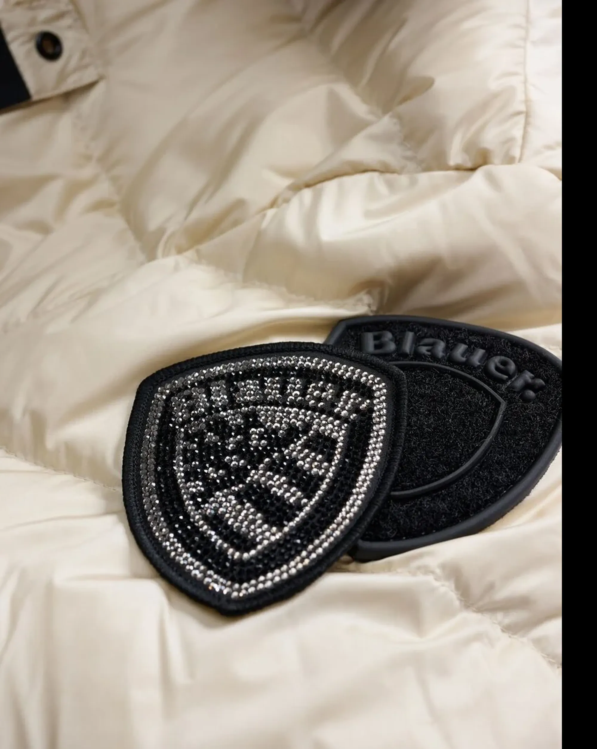 Blauer Piumino Kristin Crema 25Wbldk03103 166409