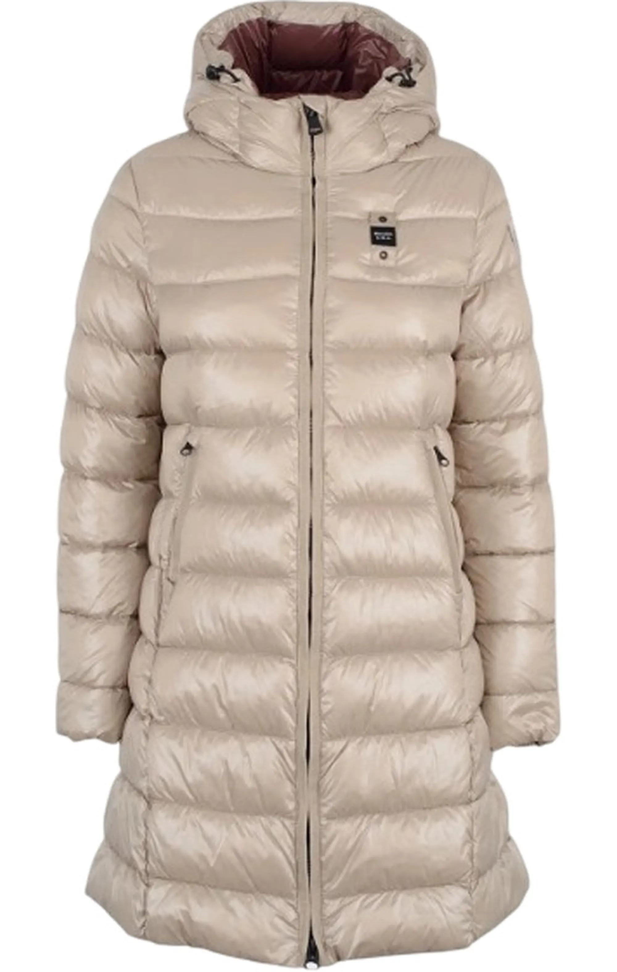 Blauer Piumino Lungo Micro Rip Adelaide Beige 25Wbldk02069 166797