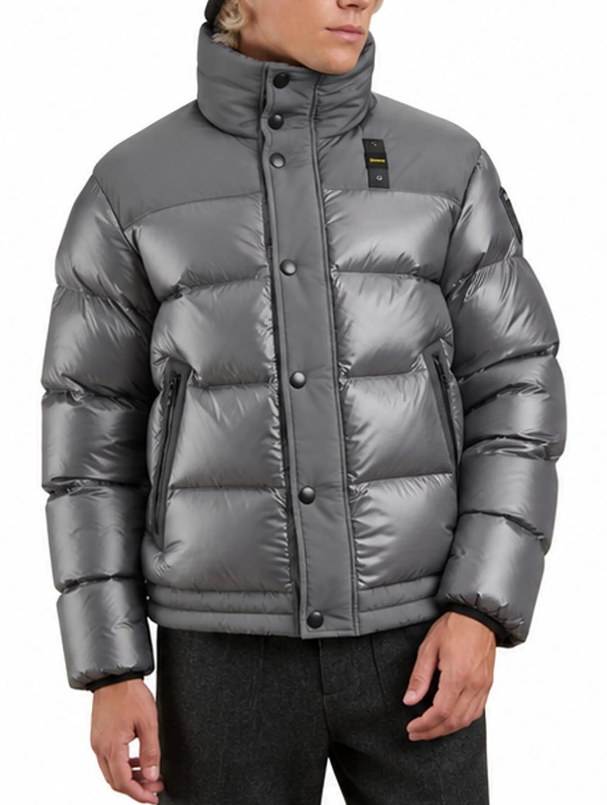 Blauer Piumino Perkins Grigio 26Wbluc02170 200885