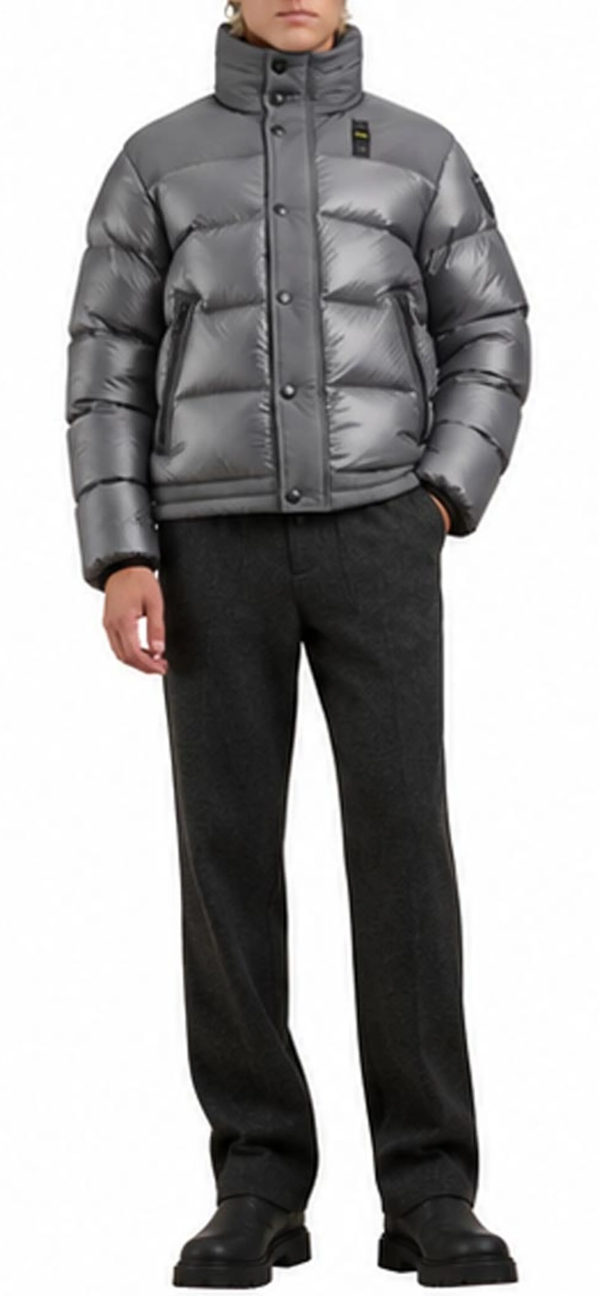 Blauer Piumino Perkins Grigio 26Wbluc02170 200888