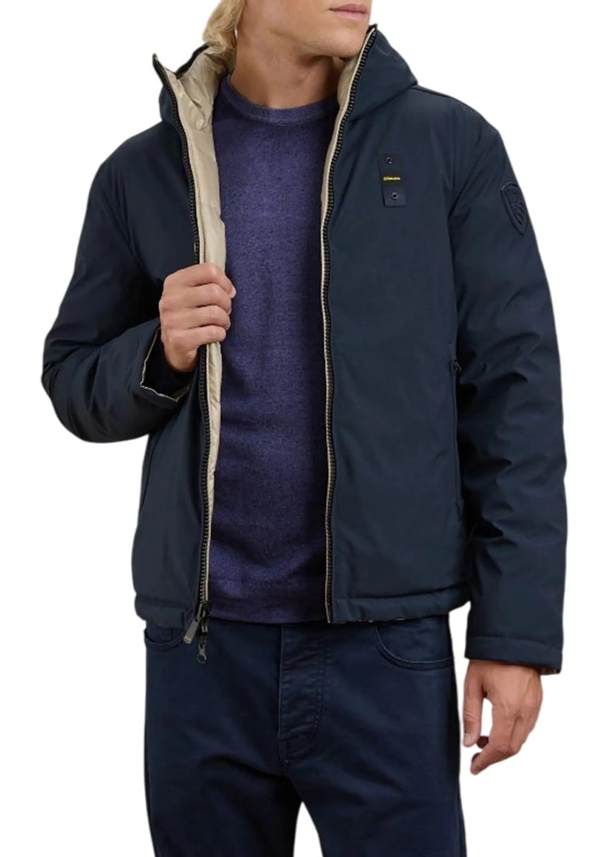 Blauer B'Ballard Reversible Down Jacket' Blu 26Wbluc06063 201586