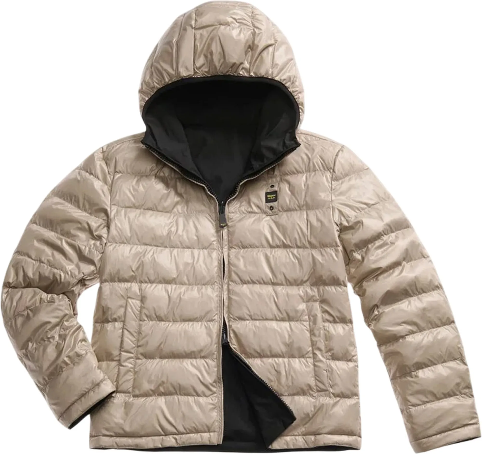 Blauer B'Ballard Reversible Nylon Noprene Down Jacket' Black 25Wbluc06082 166167