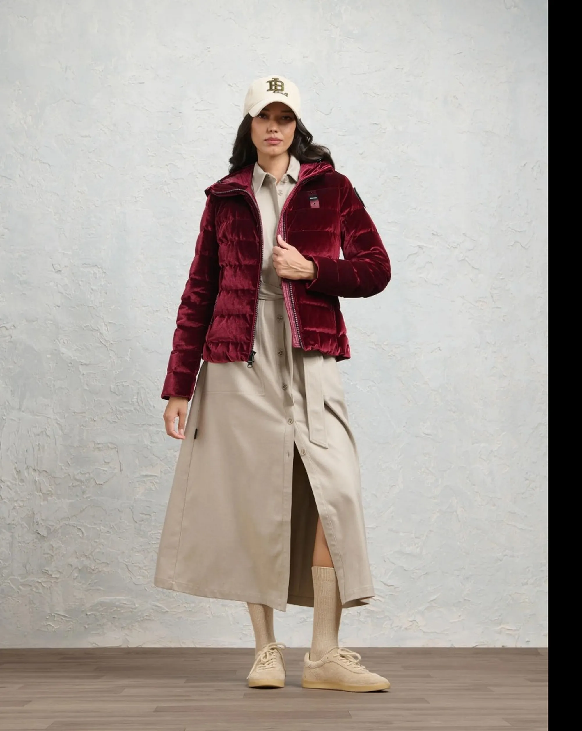 Blauer B'Velly Down Jacket' Cherry 26Wbldc03363 199579