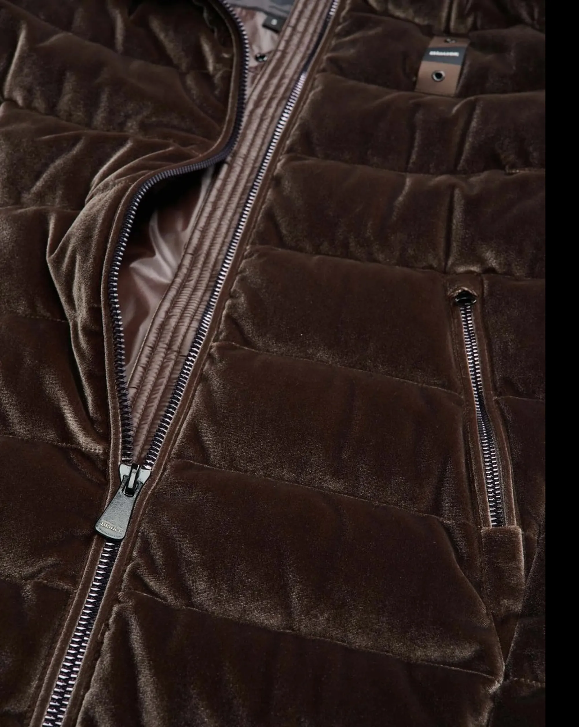 Blauer B'Velly Long Down Jacket' Brown 26Wbldk03364 199586