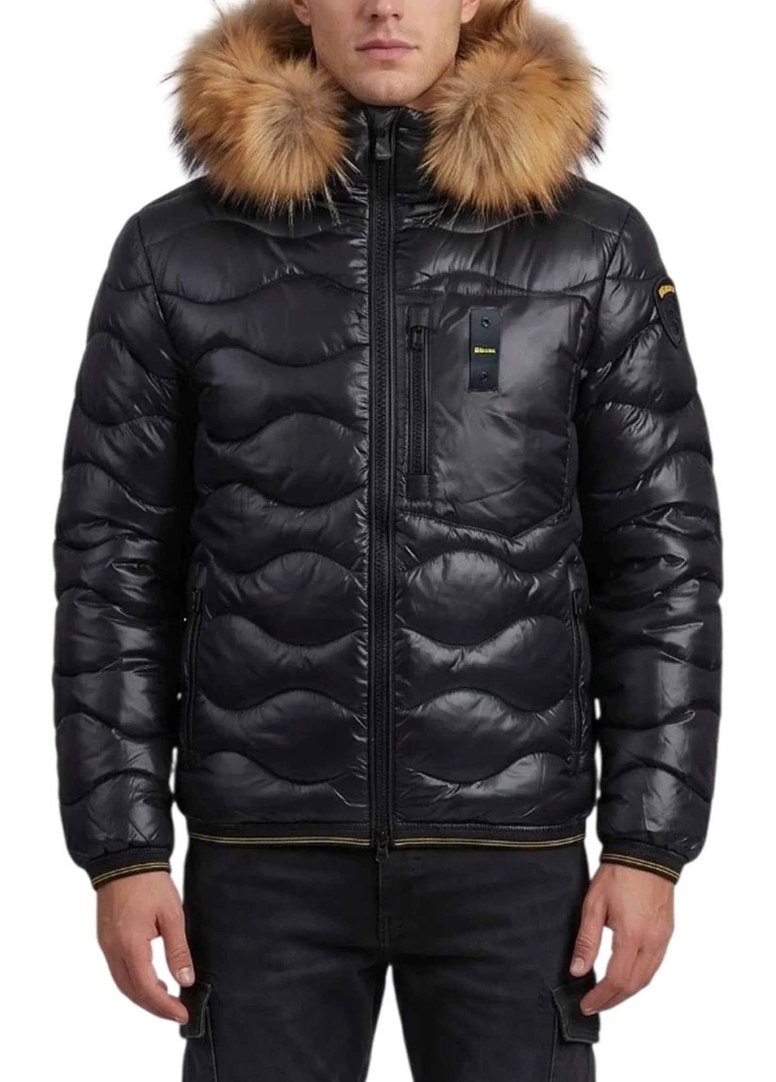Blauer Piumino Wavefur Nero 26Wbluc03065 200906