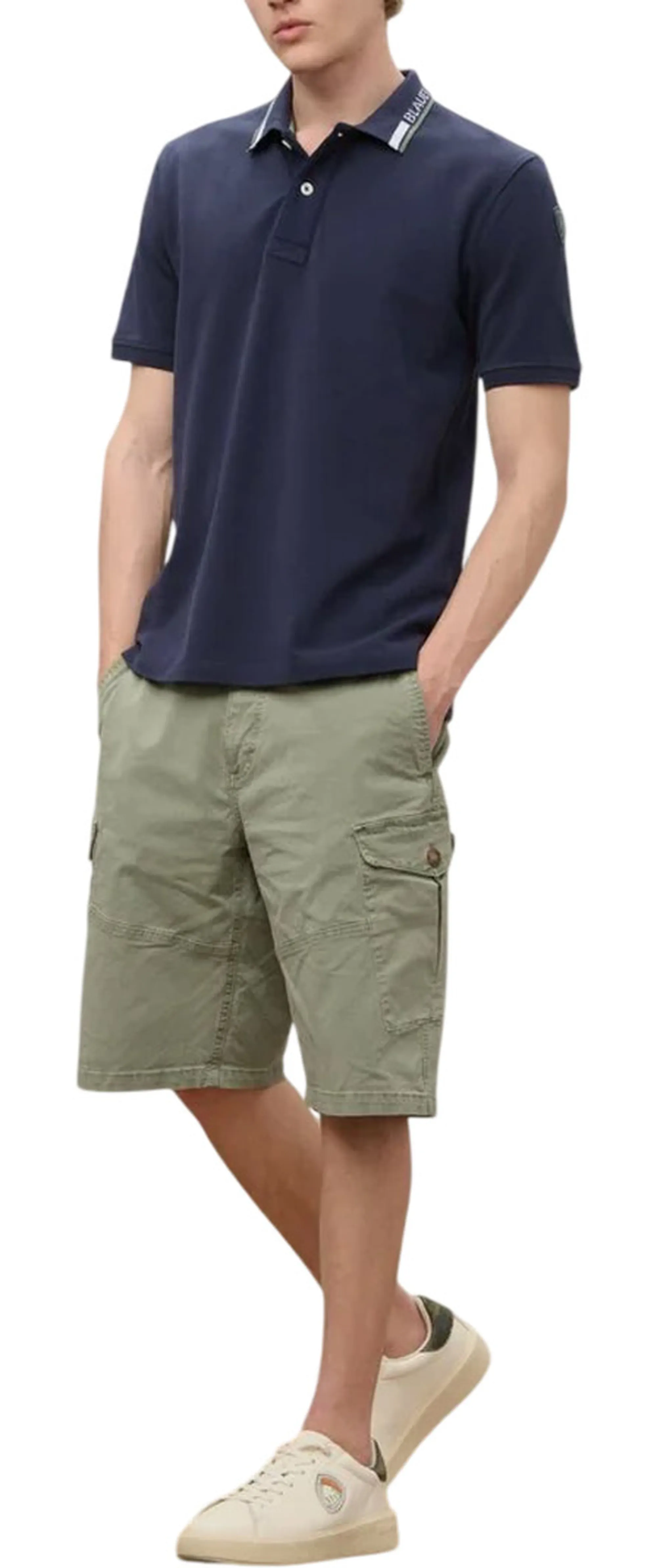 Blauer Polo Ransom Blu 26Sblut02297 181412