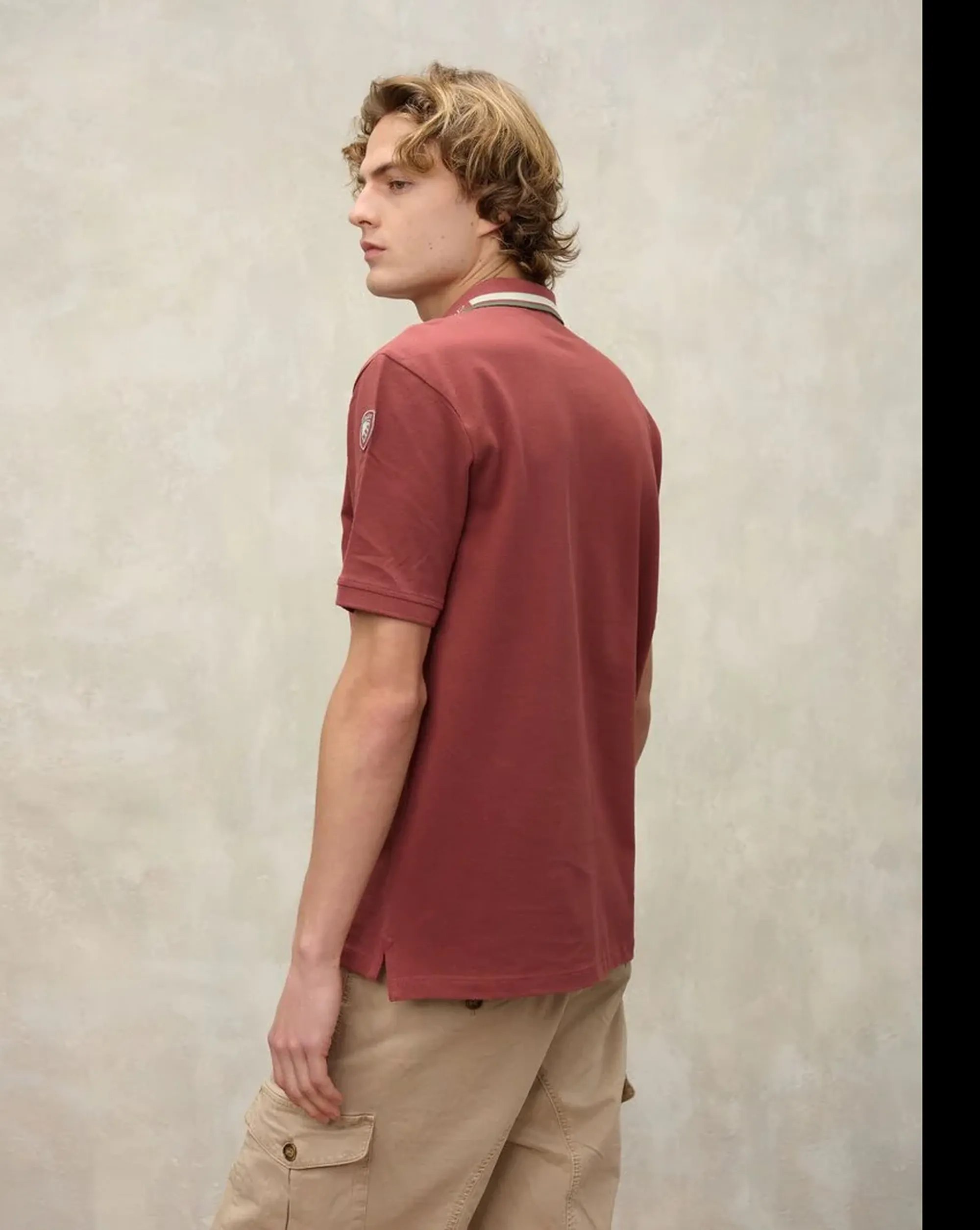 Blauer B'Polo Ransom' Brick 26Sblut02297 181302