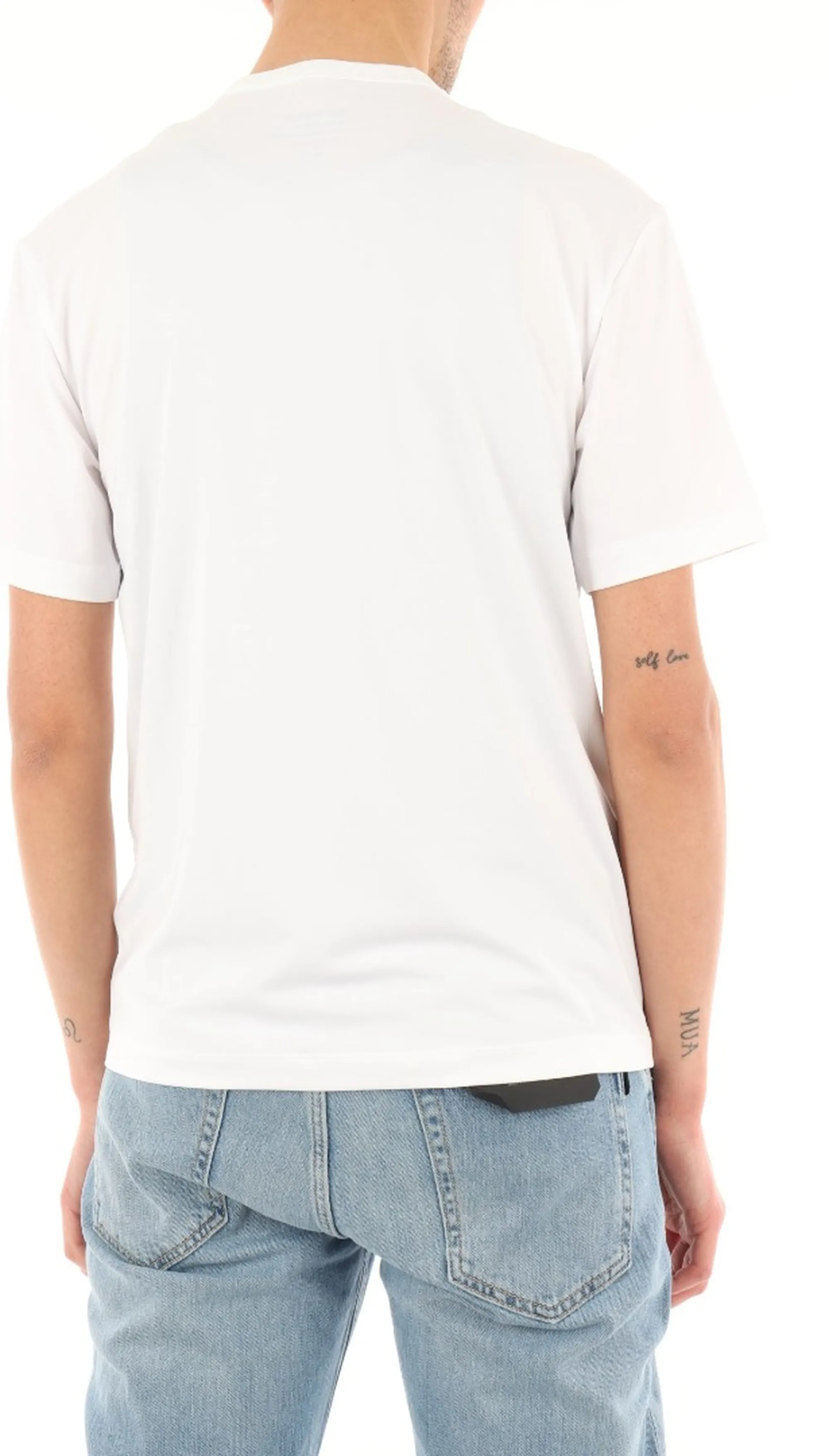 Blauer T-Shirt Bianco 25Sbluh02107 152669
