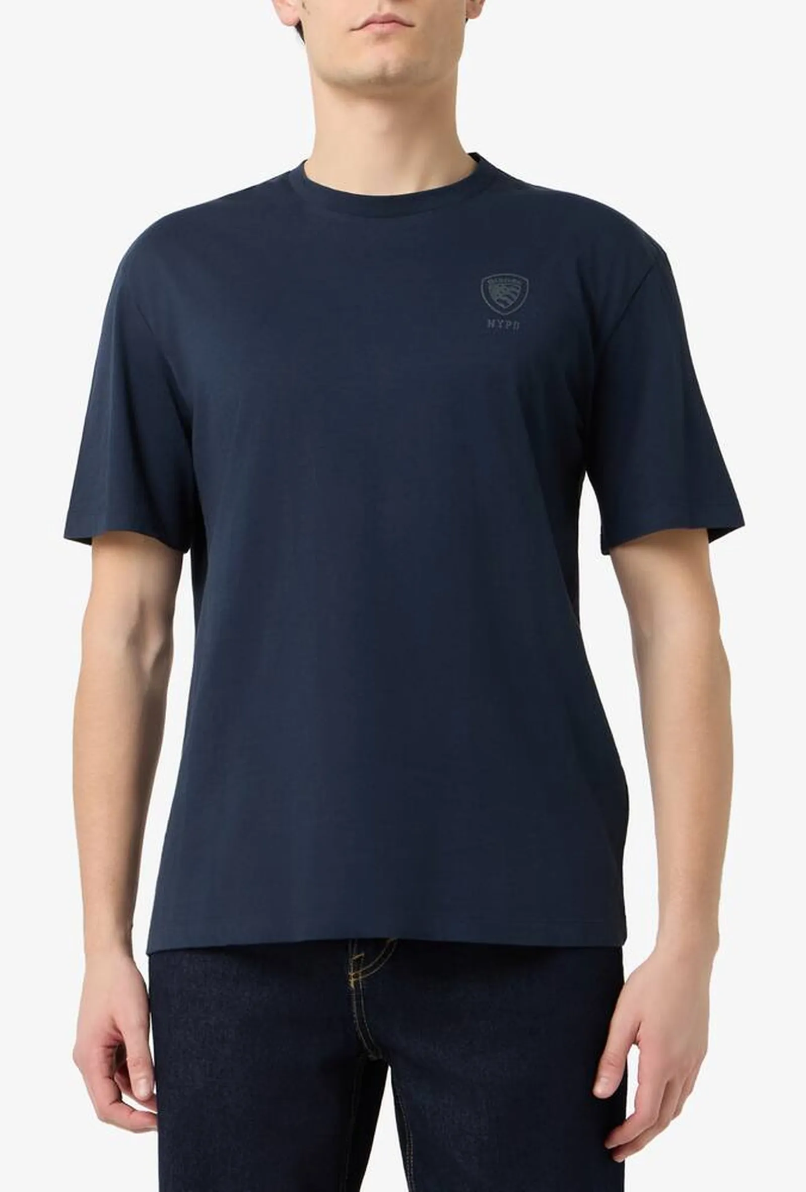 Blauer T-Shirt Eutaw Blu 26Sbluh02302 174648