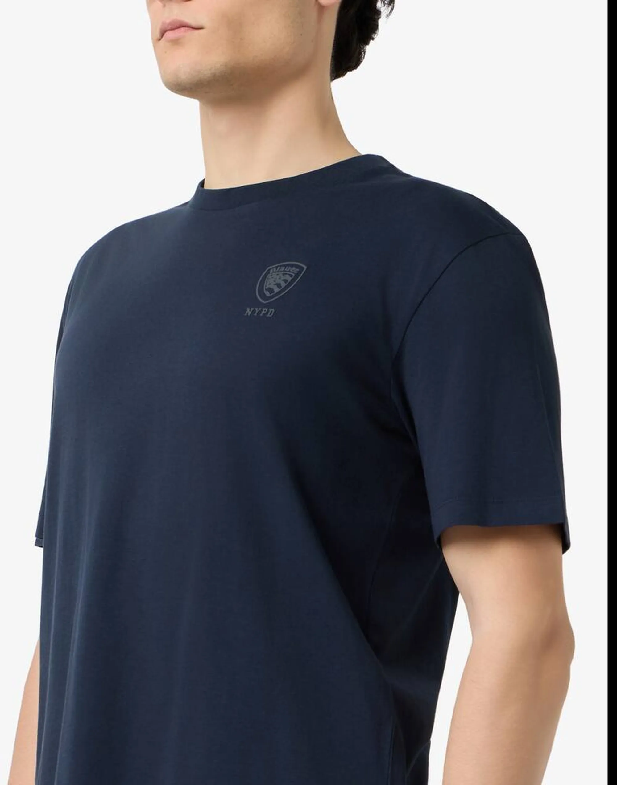 Blauer T-Shirt Eutaw Blu 26Sbluh02302 174651