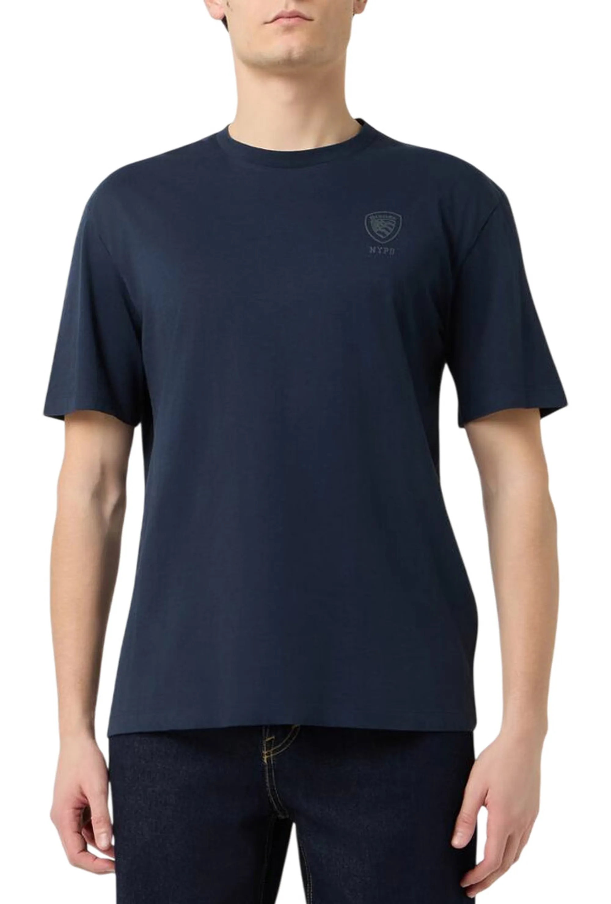 Blauer B'T-Shirt Eutaw' Blu 26Sbluh02302 175823