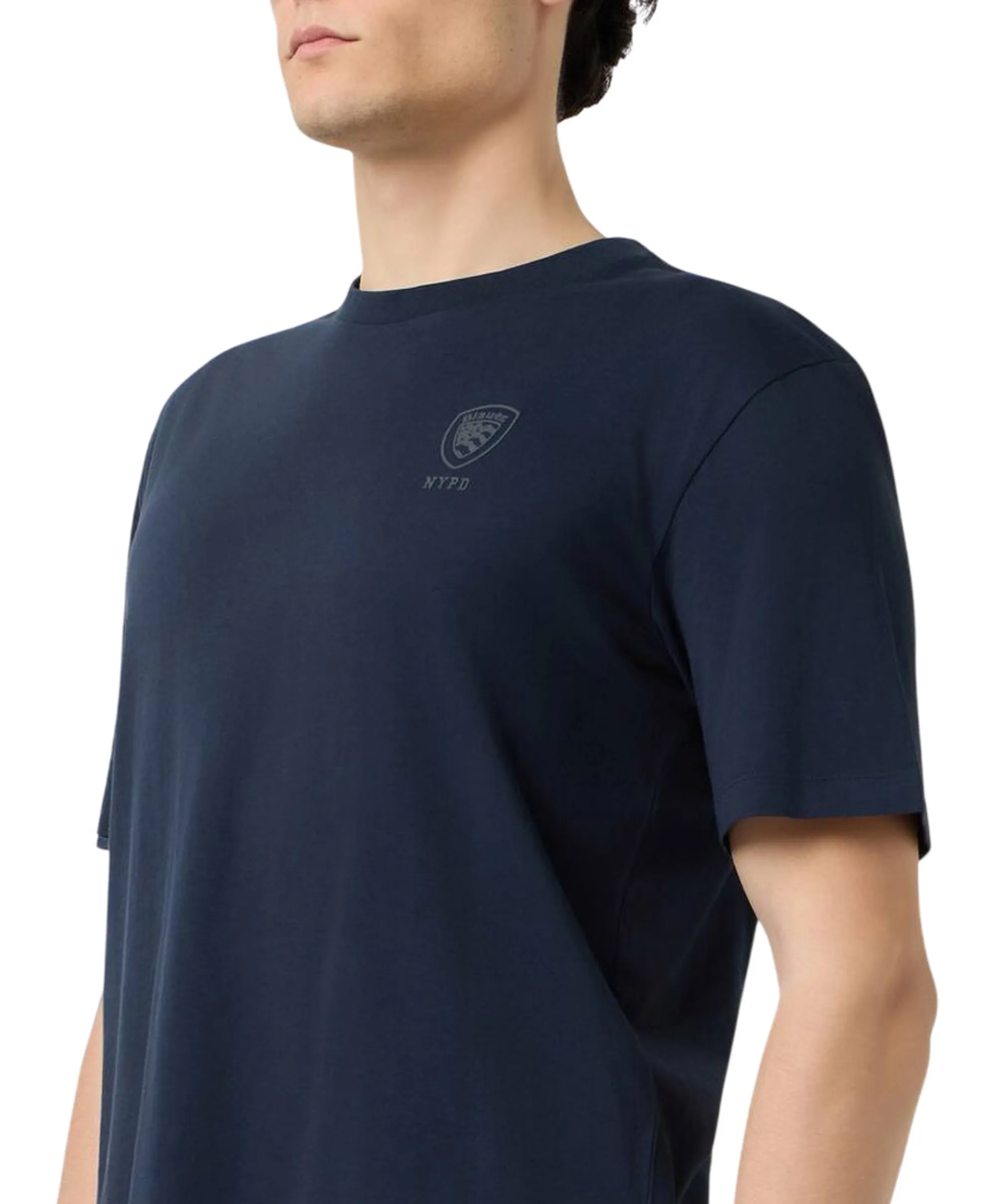 Blauer B'T-Shirt Eutaw' Blu 26Sbluh02302 175826