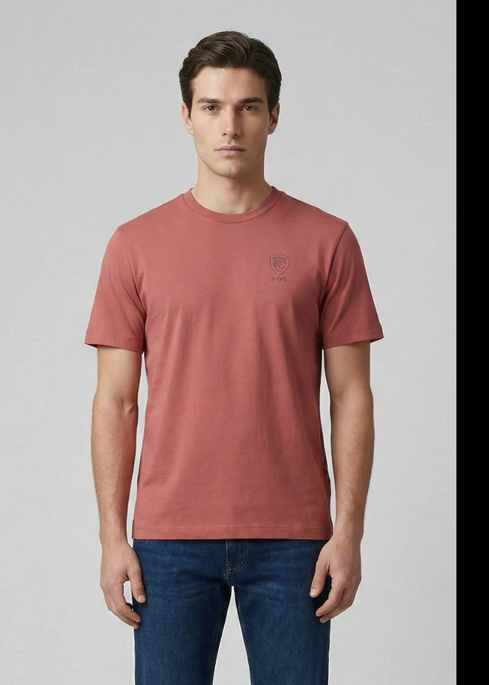 Blauer T-Shirt Eutaw Mattone 26Sbluh02302 174654