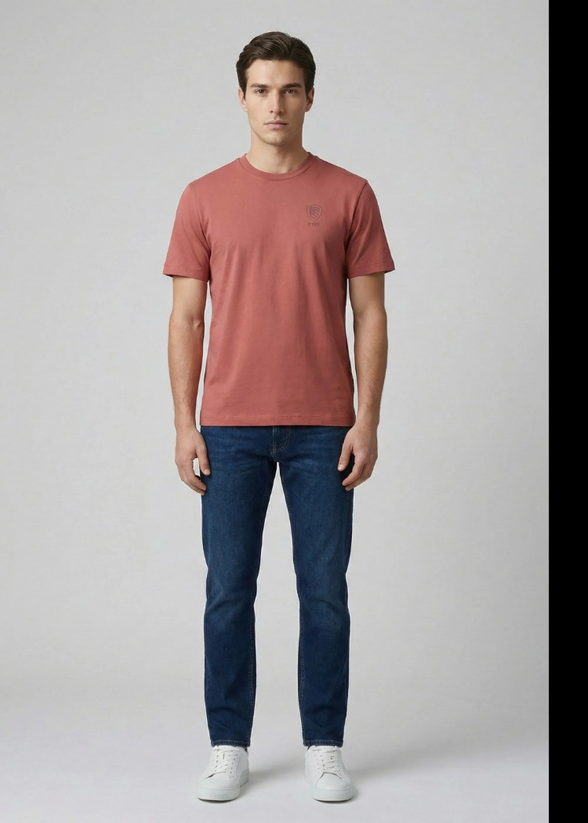 Blauer T-Shirt Eutaw Mattone 26Sbluh02302 174655